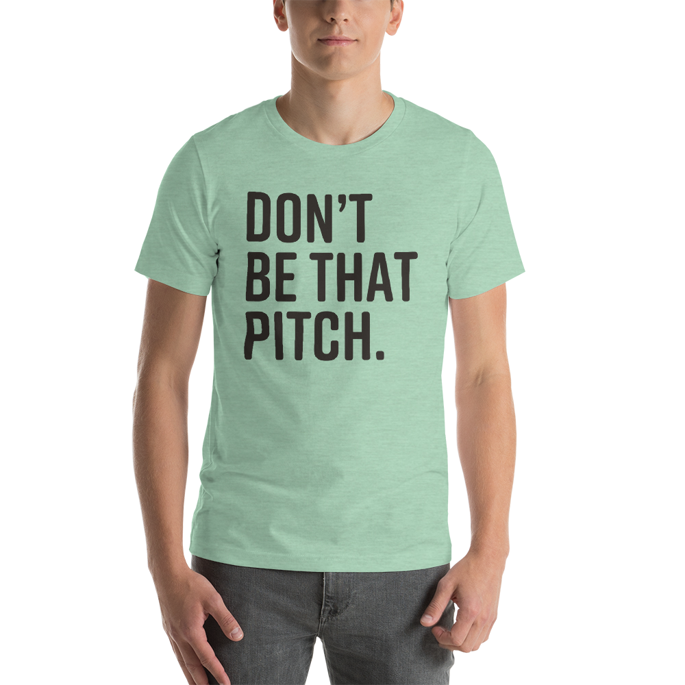 DONT-BE-THAT-PITCH1-brown_mockup_Front_Mens_Heather-Prism-Mint.png