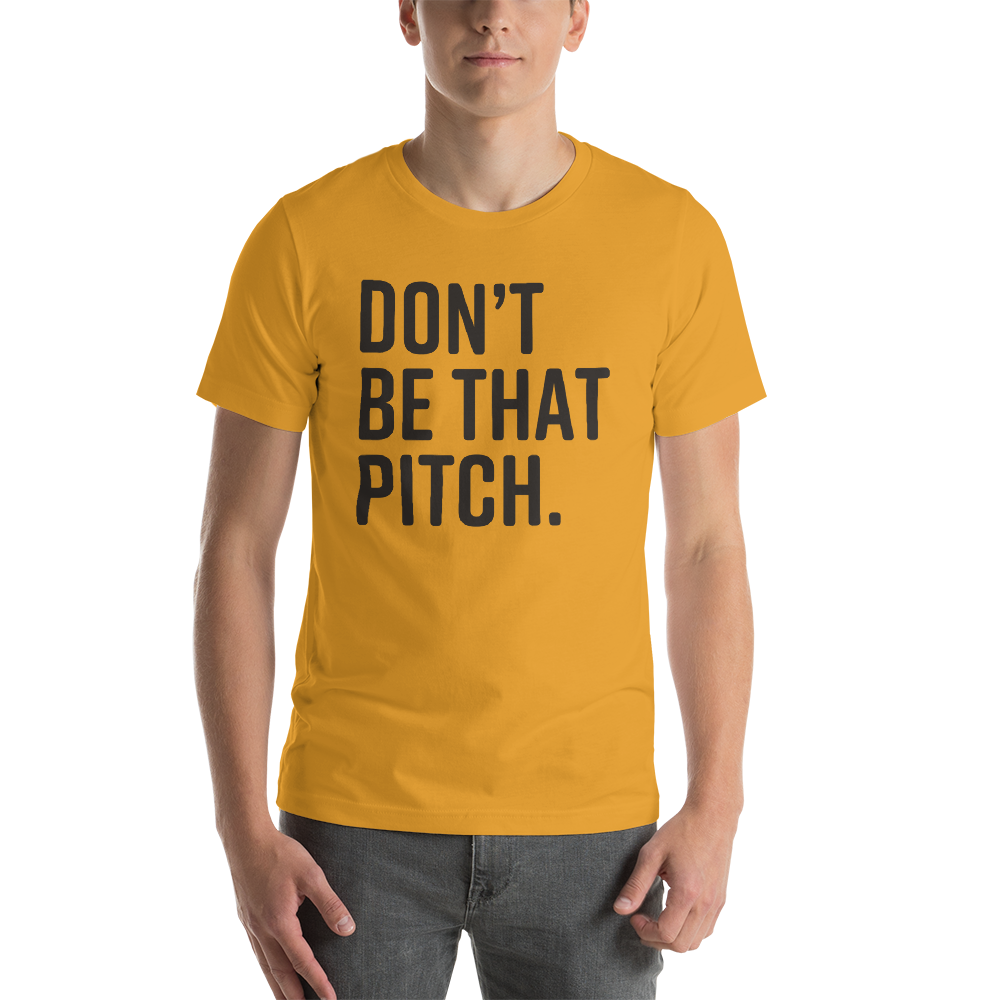 DONT-BE-THAT-PITCH1-brown_mockup_Front_Mens_Mustard.png