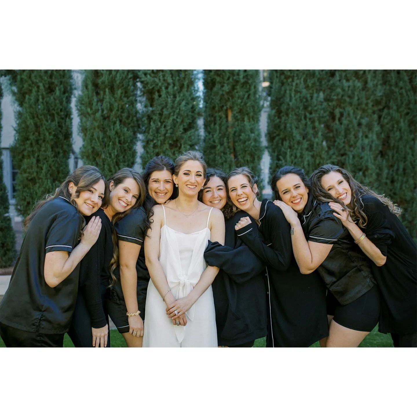 Brad and I have the best friends anyone could ask for. Period.

From kids, to teens, to college, to work and beyond- we are so thankful to have met each person that we were lucky enough to call our bridesmaids and groomsmen.

Allie, Ashley, Kristen, 