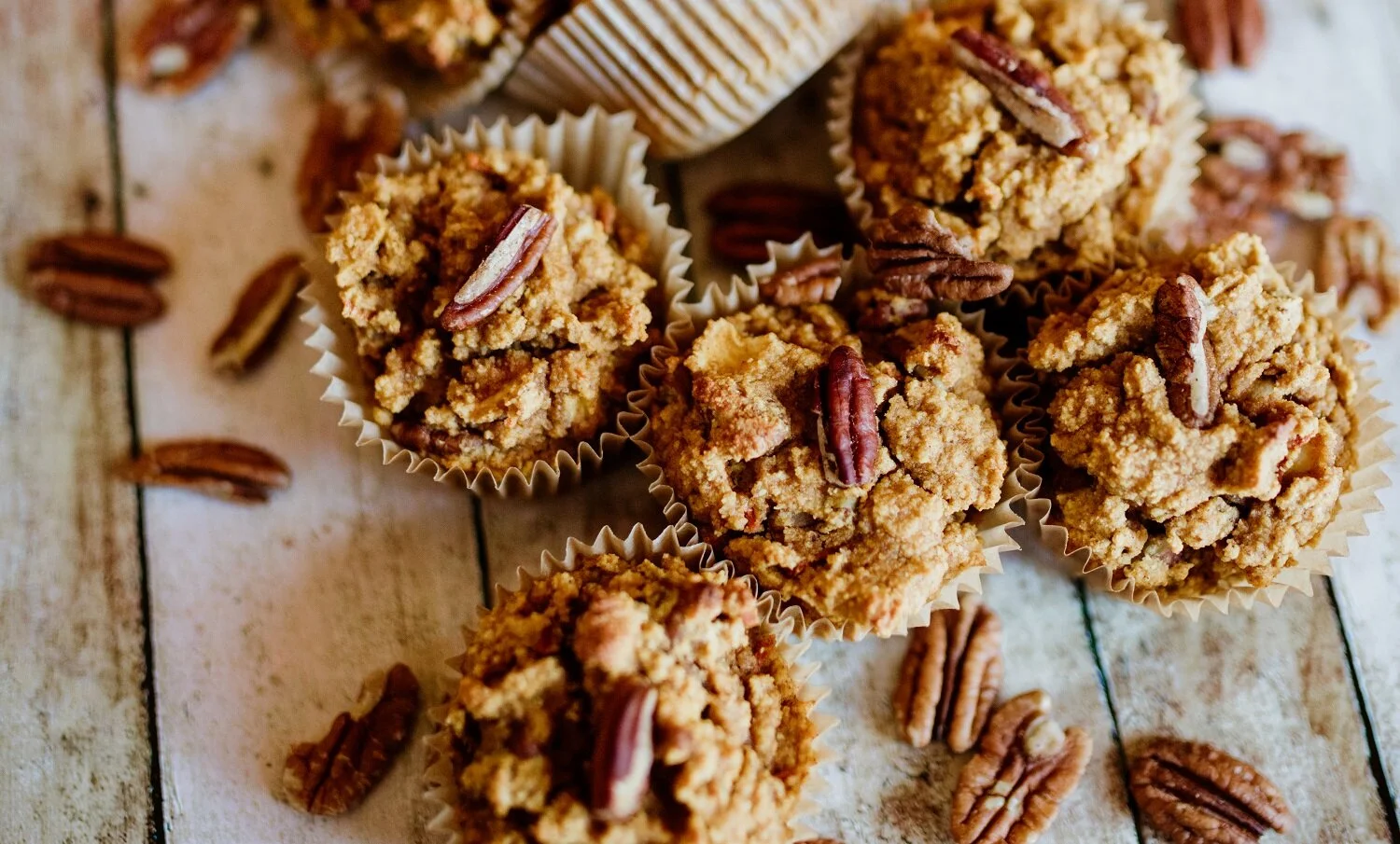 Sweet Potato Pecan Muffins