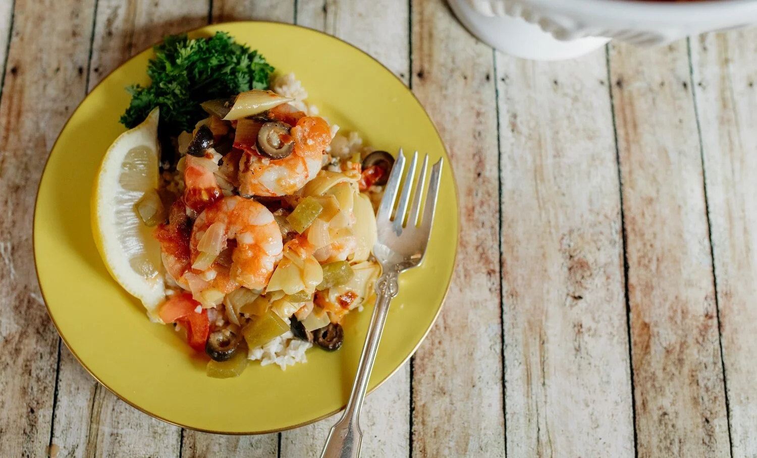 Mediterranean Shrimp Scampi