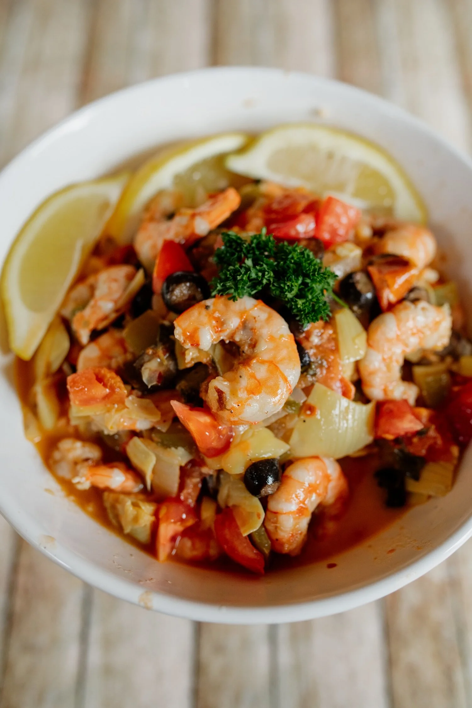 Mediterranean Shrimp Scampi — Nourish & Charm