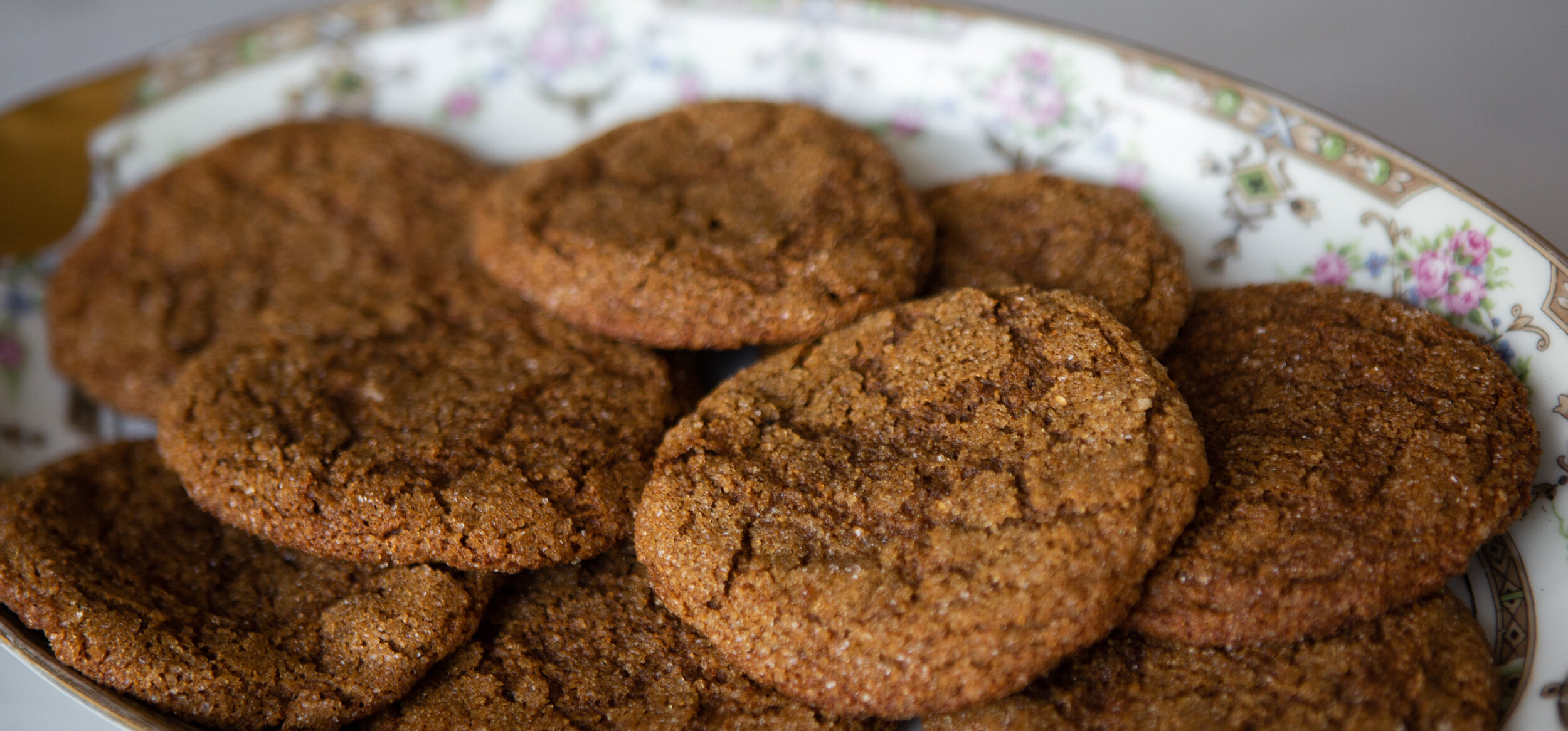 Ginger Molasses Cookies
