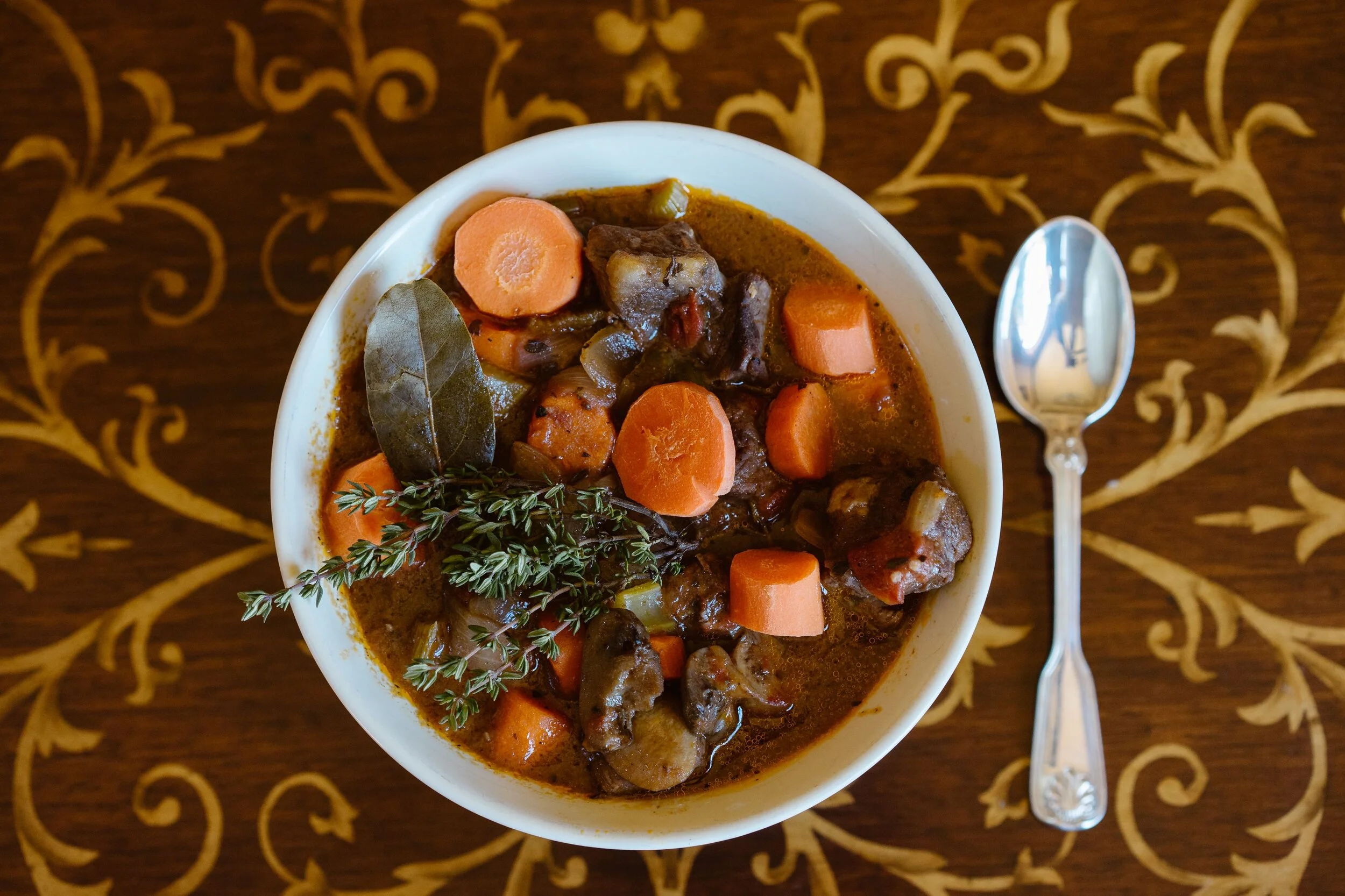 Bison Bourguignon