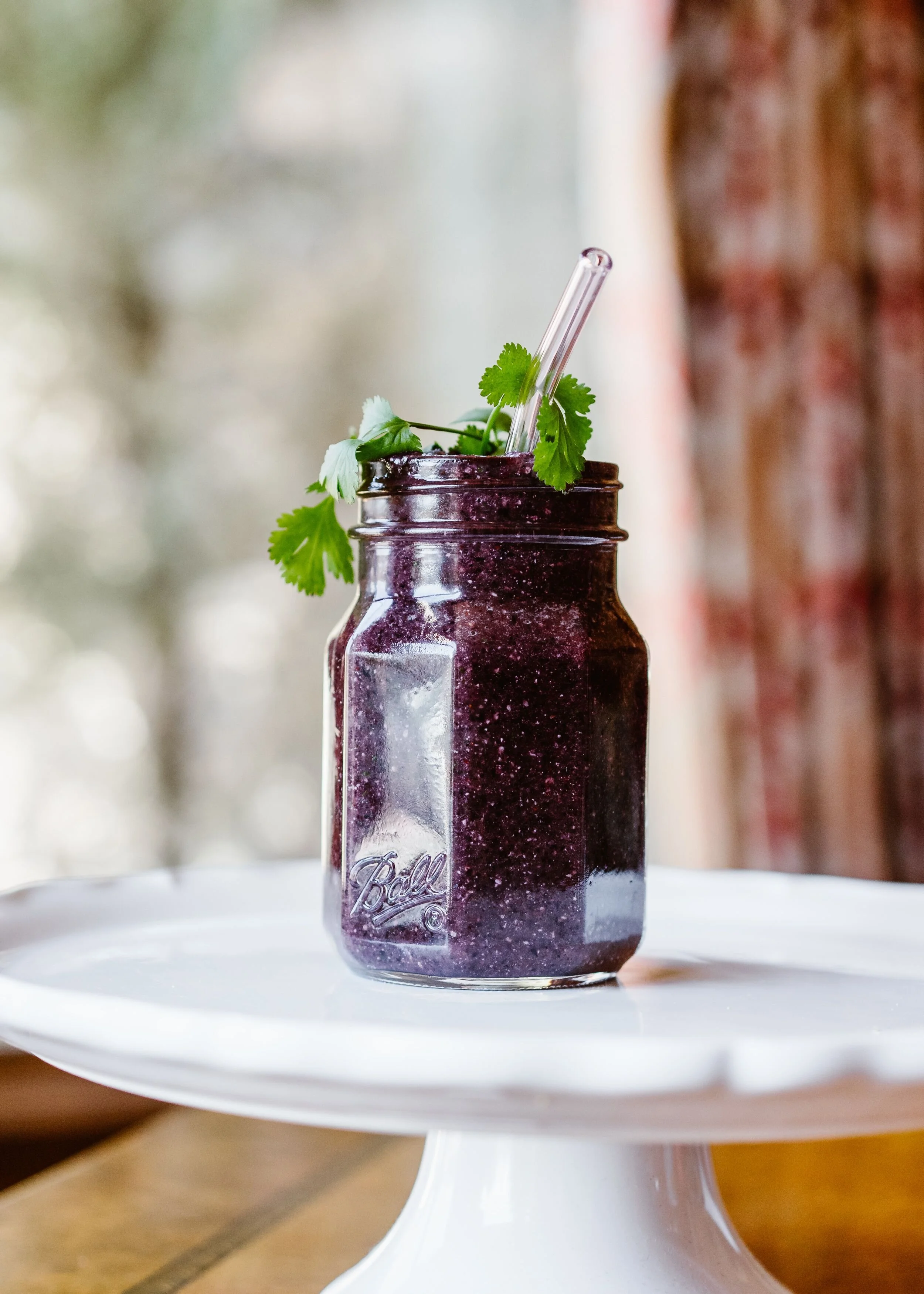 Brain Booster Blueberry Smoothie
