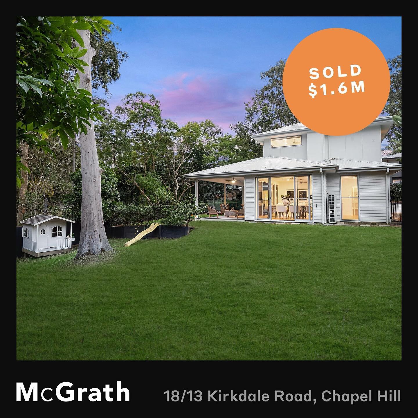 J U S T  S O L D
18/13 Kirkdale Road, Chapel Hill

We launched this beautiful home days into the Brisbane lockdown a few weeks ago, in which time we facilitated over 30 private viewings in 15-minute intervals.

Following another 30+ viewings the foll