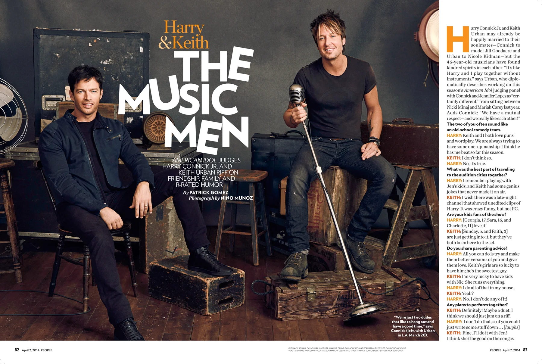 Keith Urban / Harry Connick Jr.