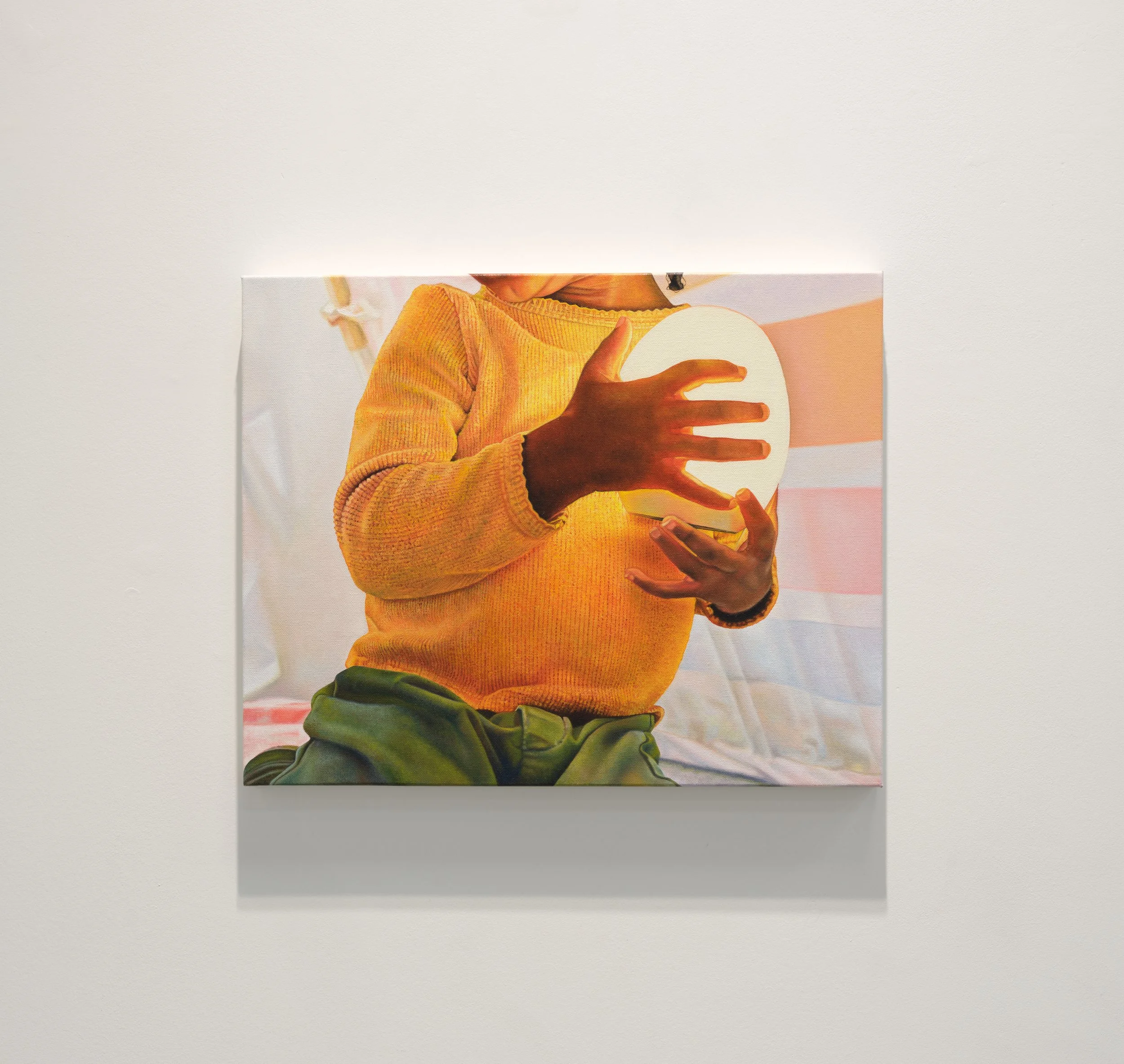  Light Bearer, oil on canvas, 16″ x 20,” 2025 (SOLD).  