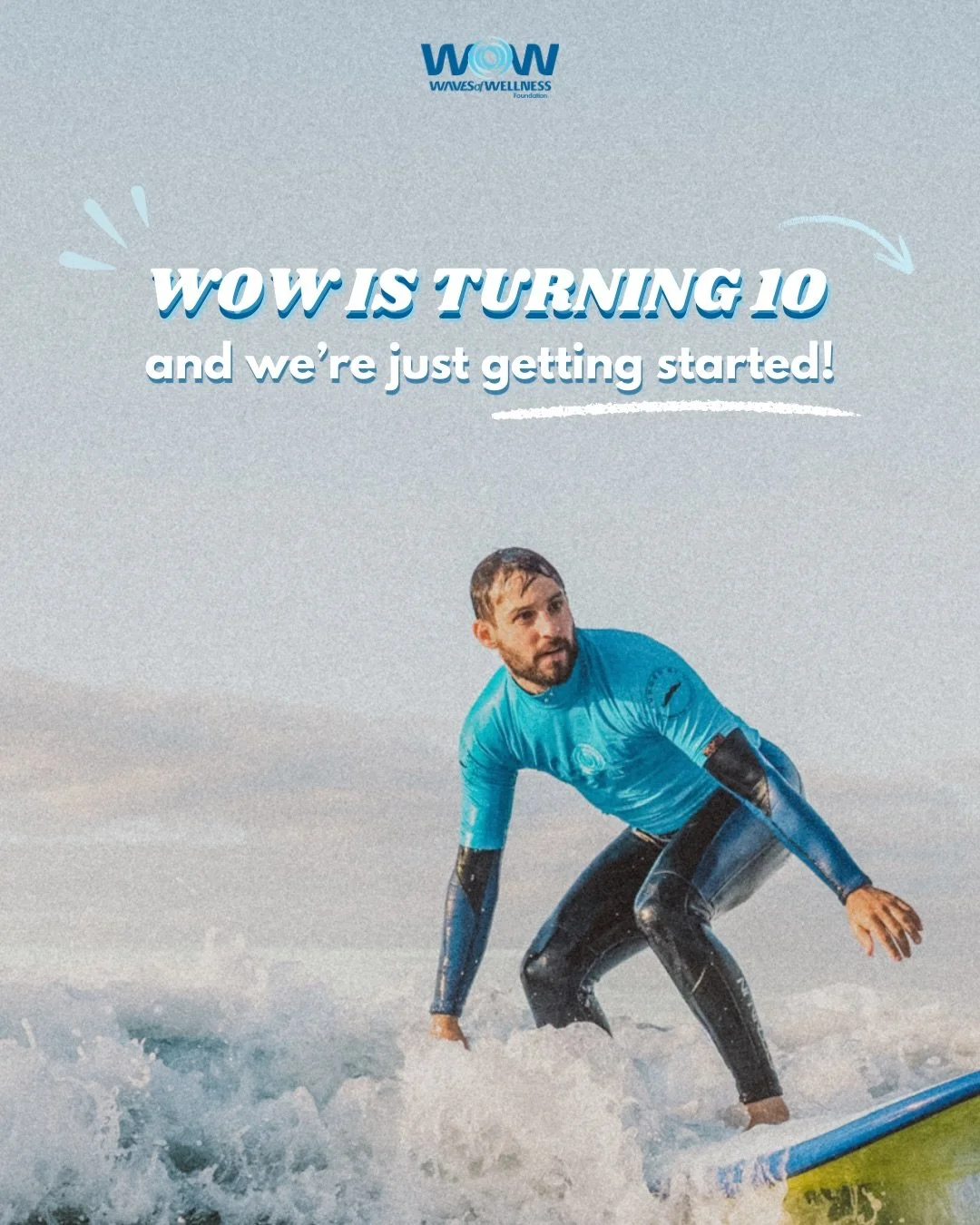 🎉 WOW is turning 10&hellip; and we&rsquo;re just getting started.

From an idea on the sand 🌊 to a national mental health service supporting thousands- but right now, 1,500+ people are waiting for help.

That&rsquo;s why we need you. 💛

We&rsquo;r