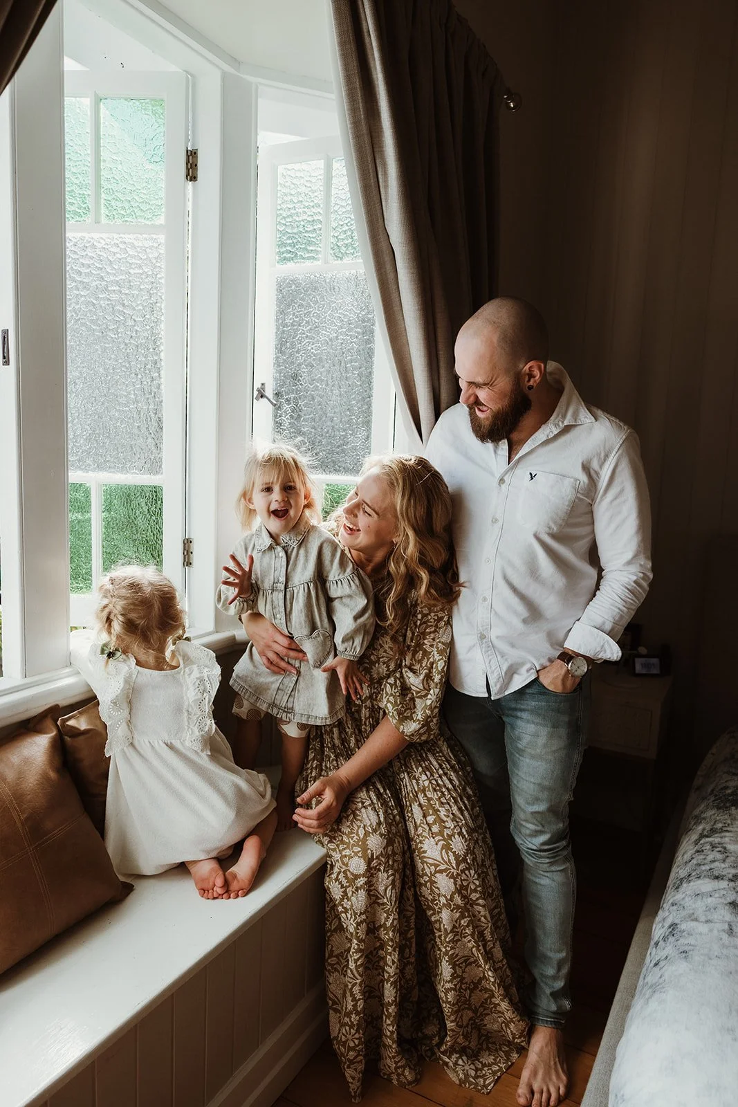 In-home Family Session in Brisbane Queenland Bulimba and Hawthorne Morningside