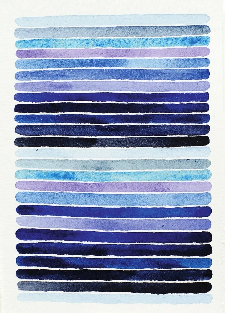 Personal Selection of 12 Favorite Blues Repeated, 2013, by Julian Imrie