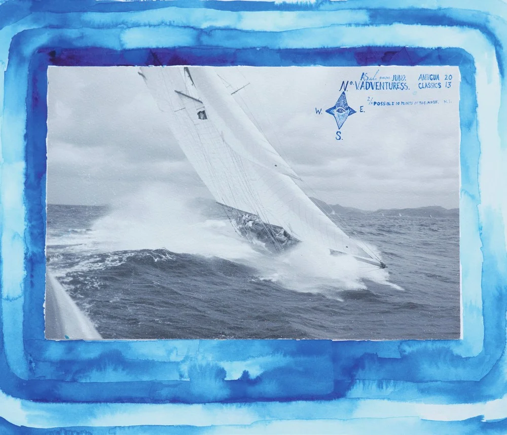 Adventuress, off Antigua, 2013, by Max Imrie