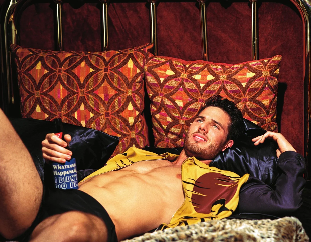 Gabardine lifestyle jacket PRADA, bathing suit SPEEDO