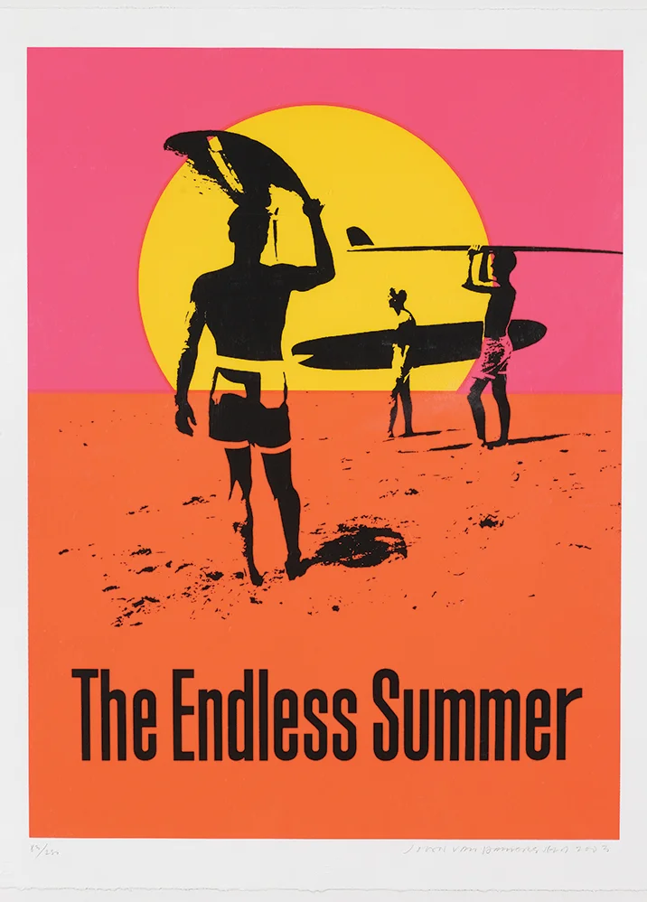 John Van Hamersveld The Endless Summer, 2003 Hand-pulled limited edition silkscreen