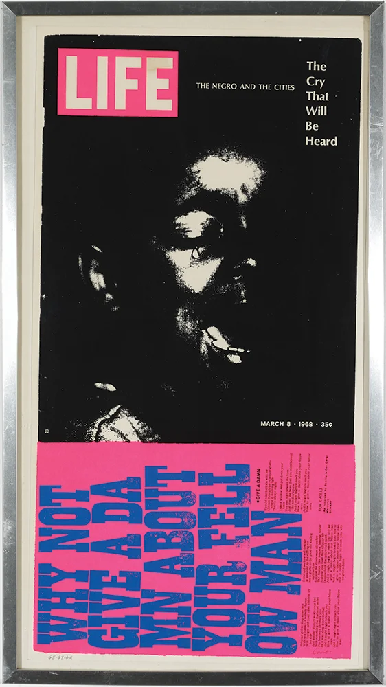 Sister Mary Corita The Cry that will be Heard, 1969 Serigraph