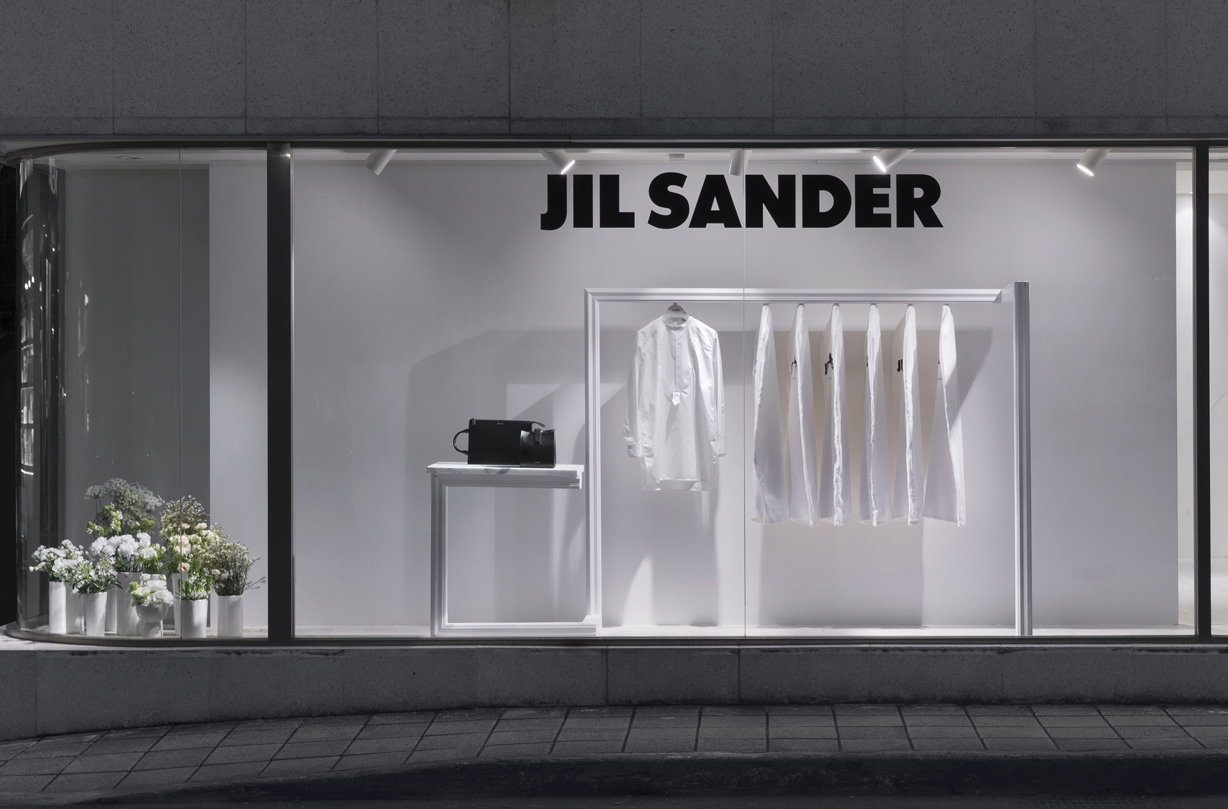 JIL SANDER 7 DAYS SHIRT WINDOW PROJECT