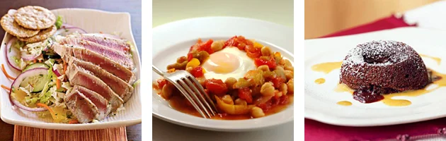 {PHOTOS & RECIPES VIA COOKING LIGHT & EVERYDAY HEALTH}