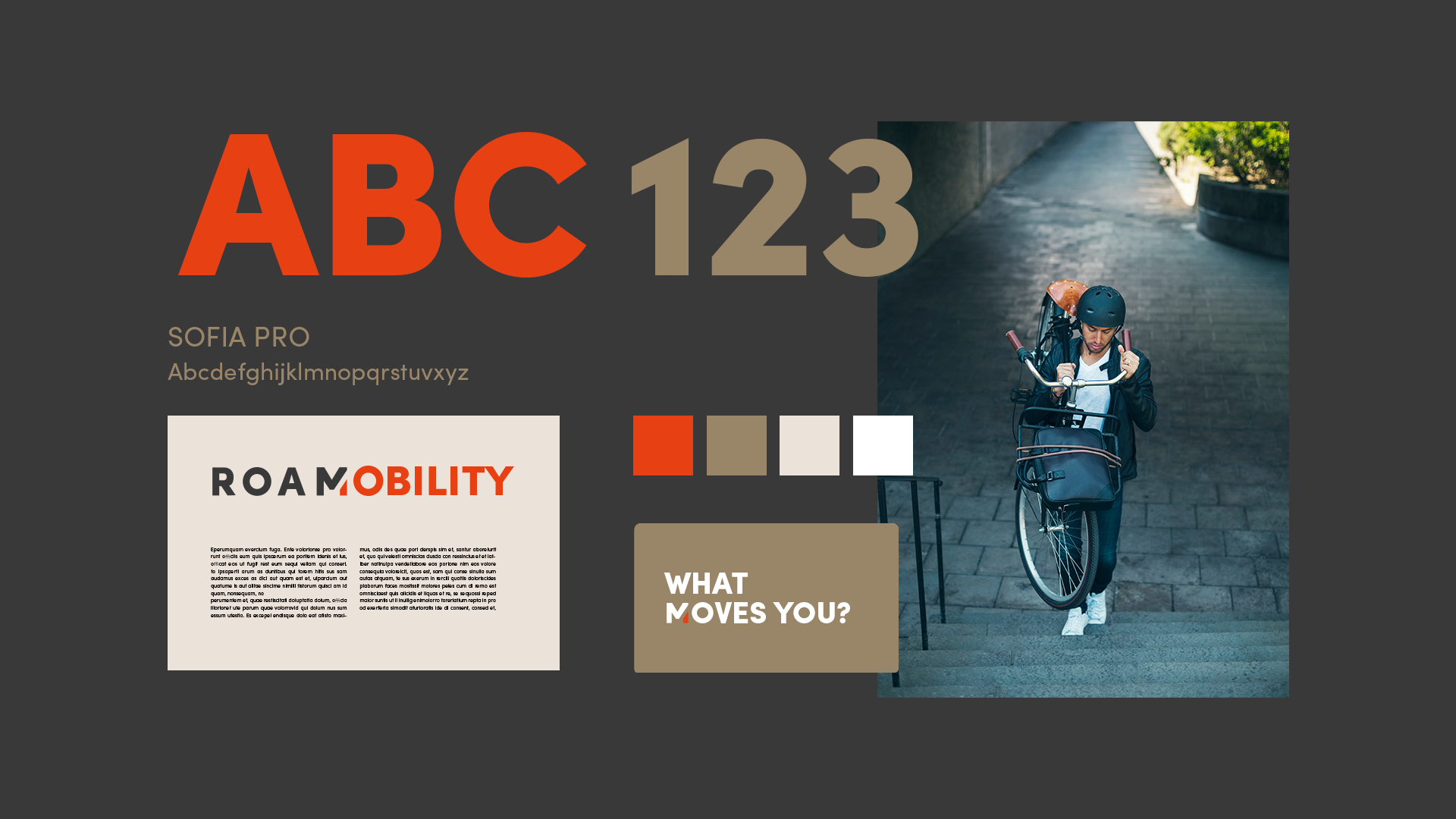 Visual identity summary.