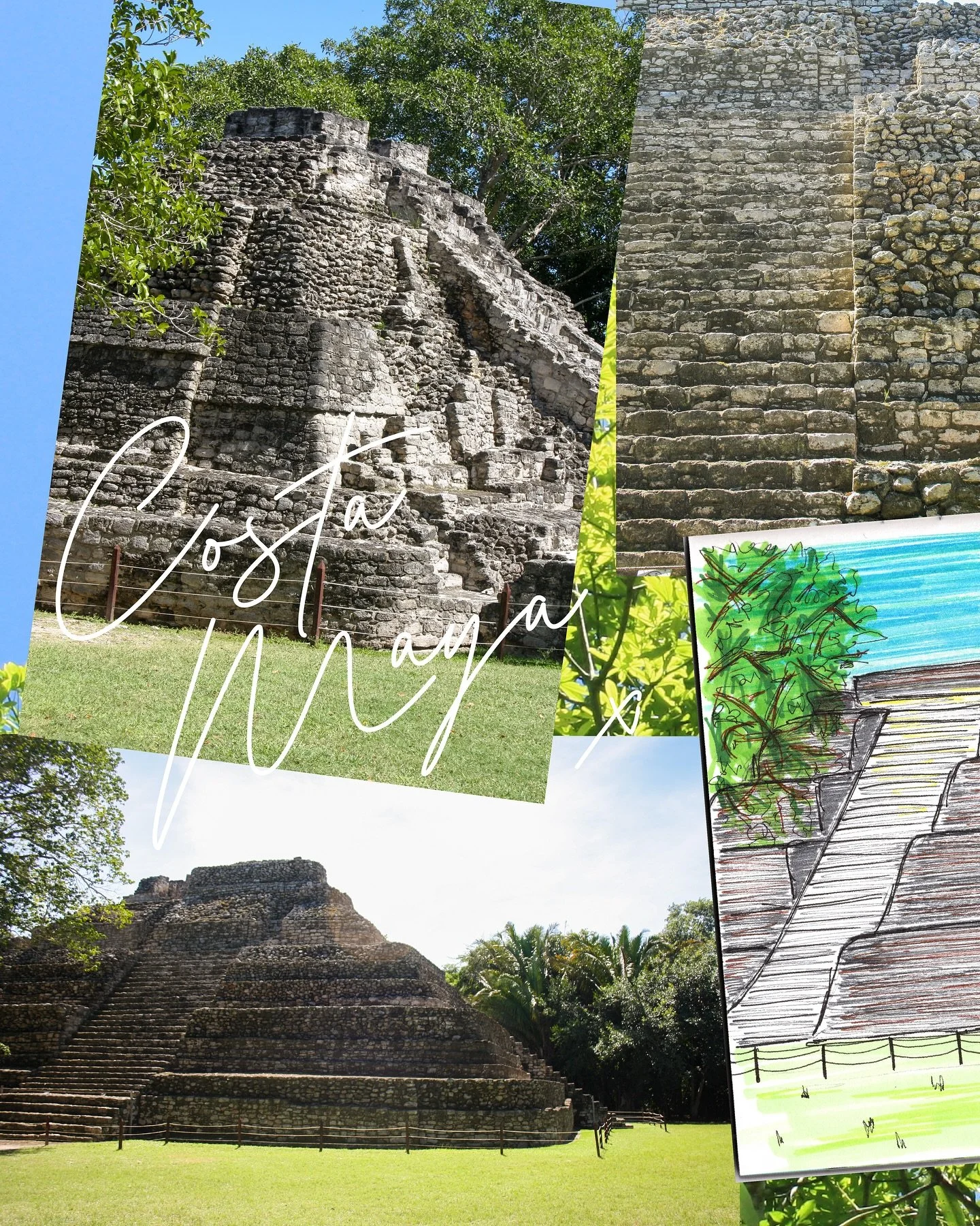 Chilled vibes 🩵

Costa Maya &amp; Chacchoben, Mexico
October 2025