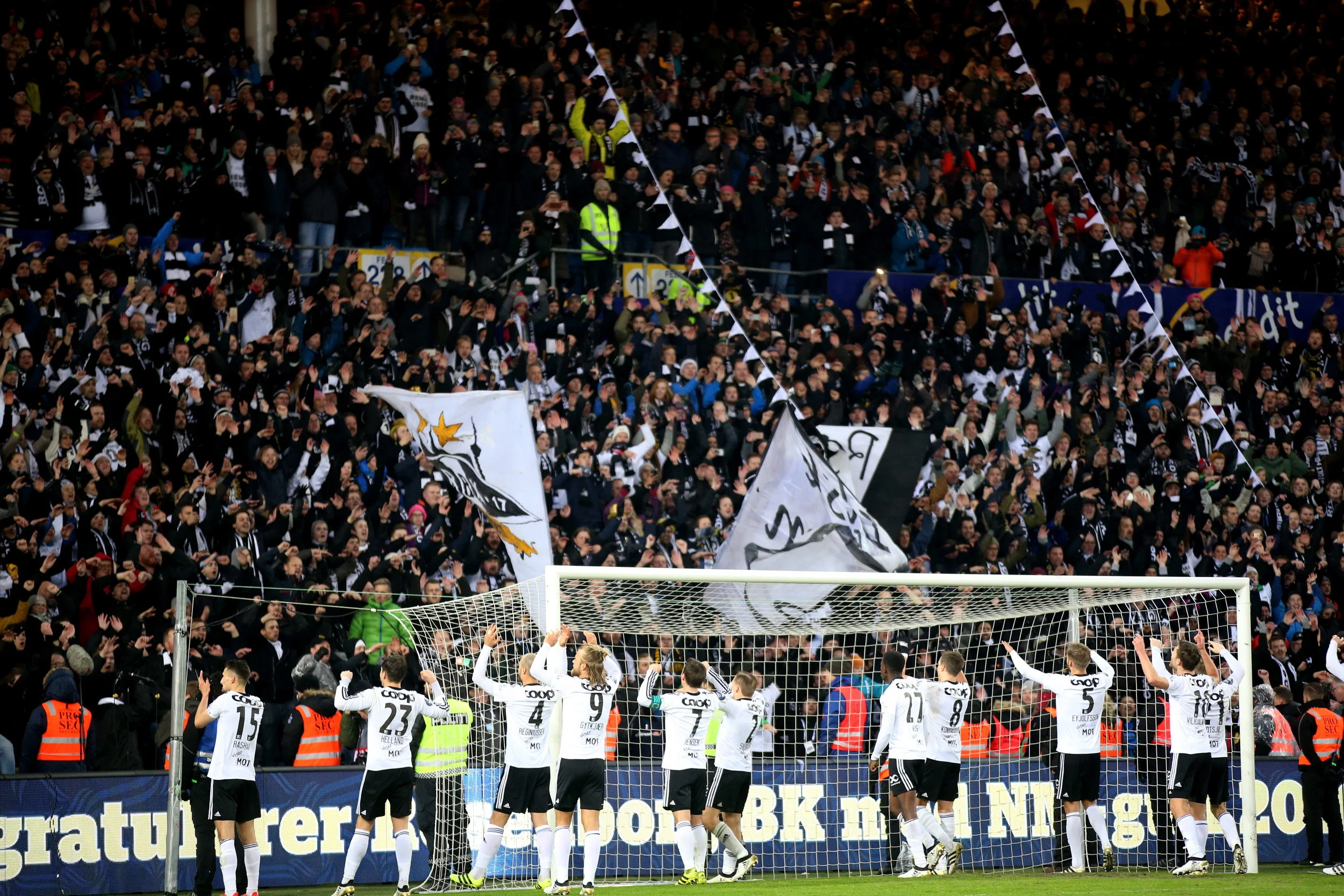 Rosenborg er klar for en ny finale. Foto: Berit Roald/NTB Scanpix