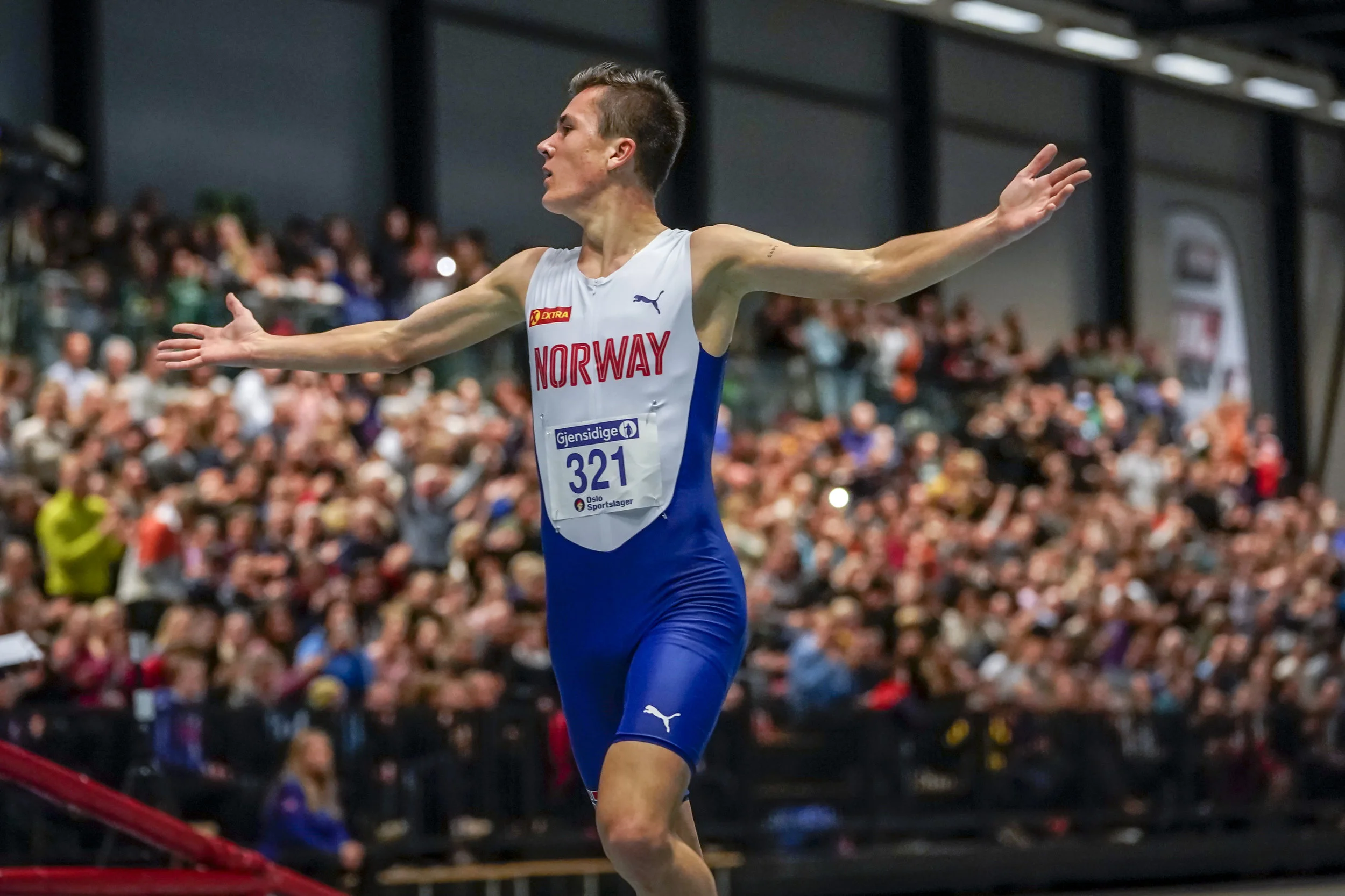 Jakob Ingebrigtsen blir en interessant norsk deltaker i VM i Doha. FOTO: Heiko Junge/NTB scanpix