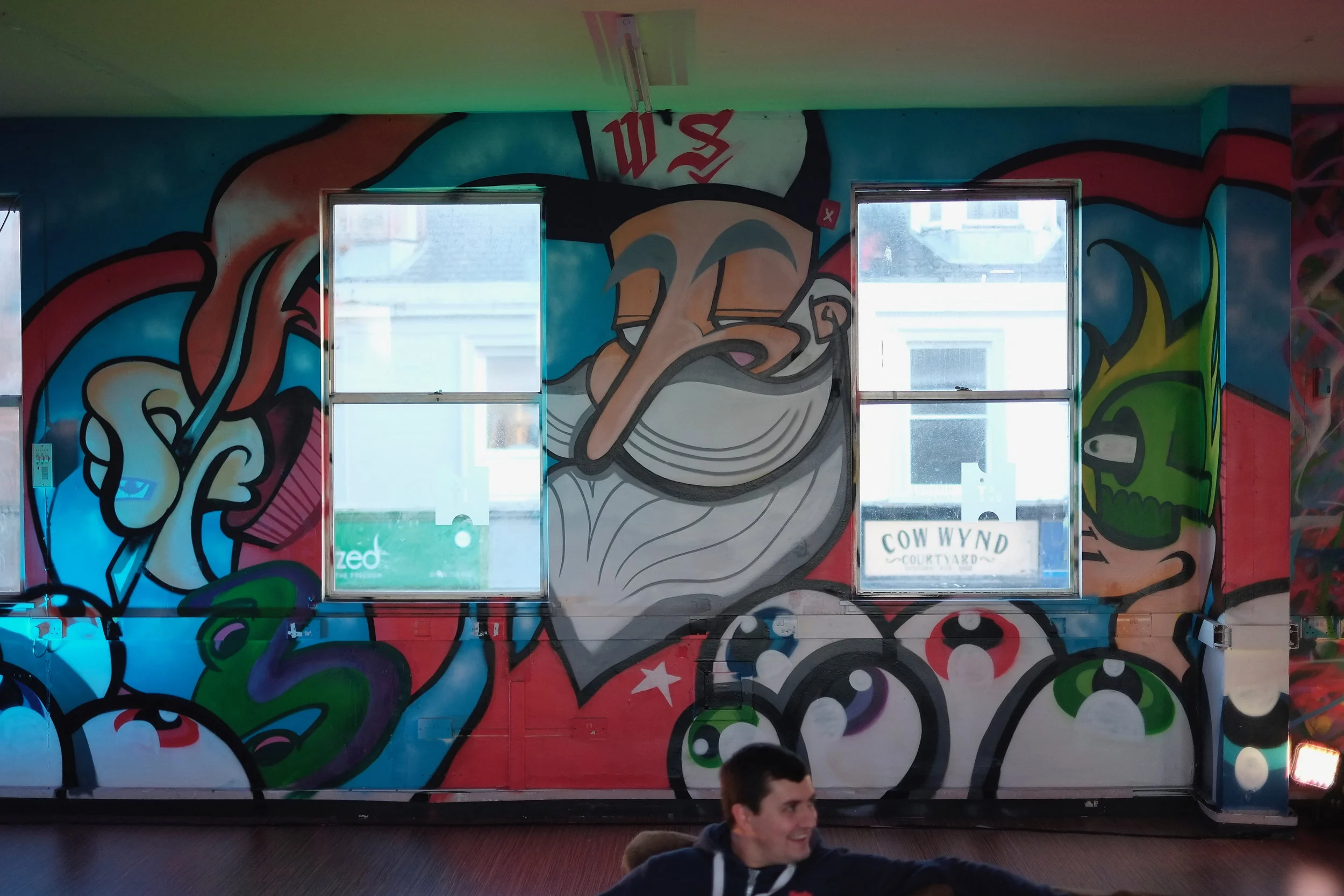 Graffiti Artist Ayrshire Mural Tragic O'Hara
