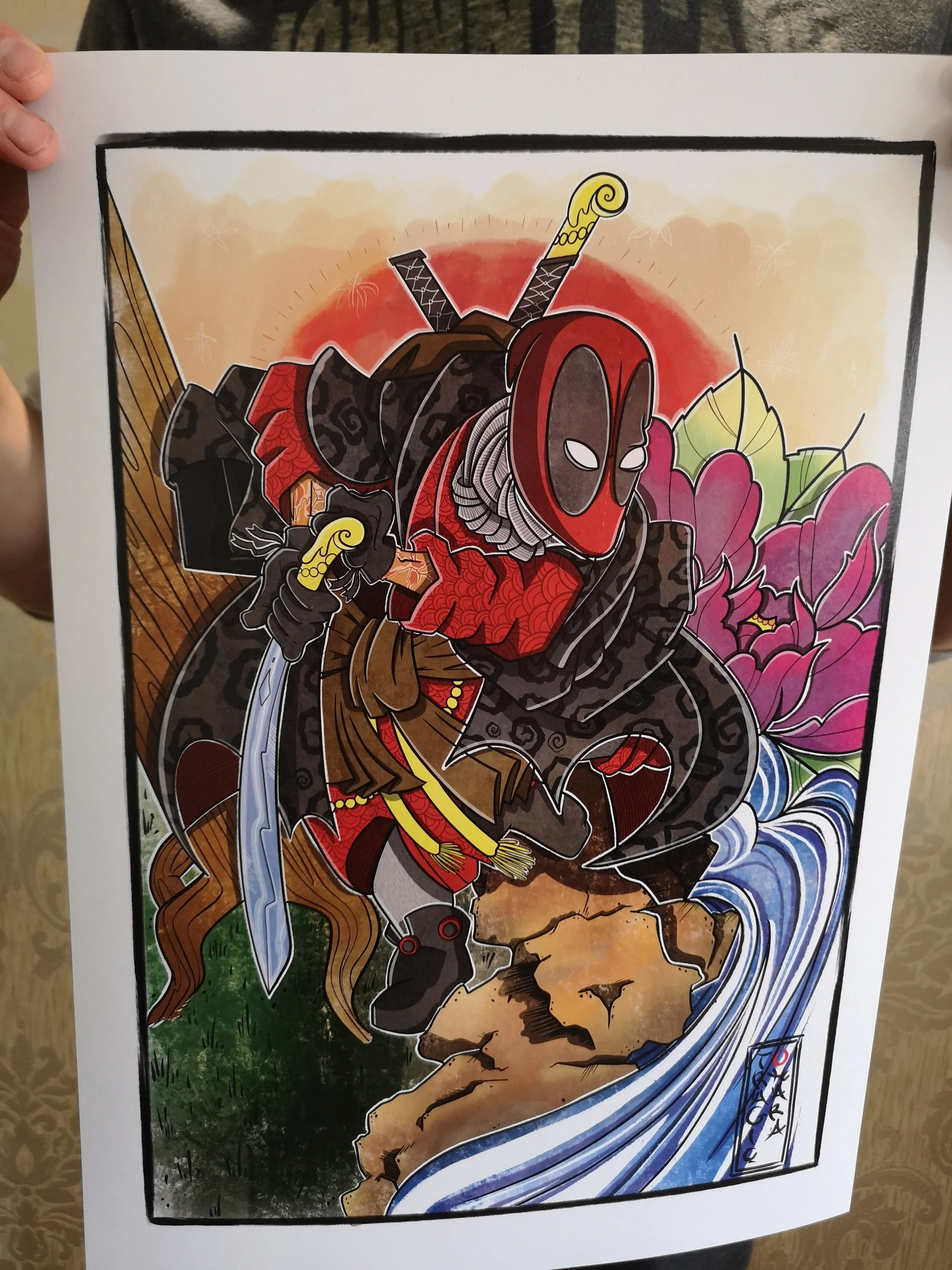 Deadpool Japanese Artwork