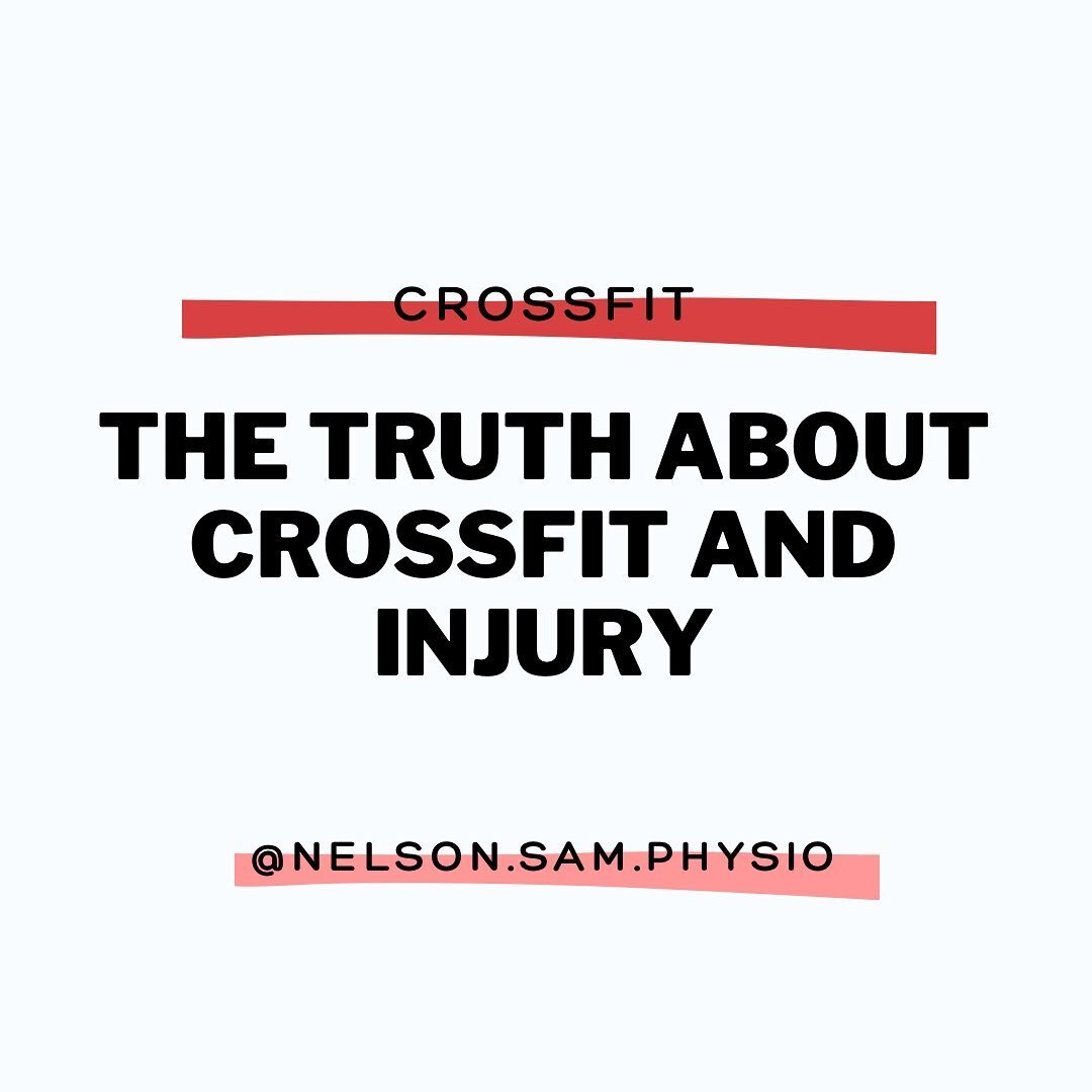 💡𝐓𝐇𝐄 𝐓𝐑𝐔𝐓𝐇 𝐀𝐁𝐎𝐔𝐓 𝐂𝐑𝐎𝐒𝐒𝐅𝐈𝐓 𝐈𝐍𝐉𝐔𝐑𝐈𝐄𝐒💡⁣
⁣
The Crossfit Open for 2021 finished up last week and what a vibe it was 🔥 ⁣
⁣
You probably saw people performing some tough workouts like dumbbell snatches and box jump burpees fo