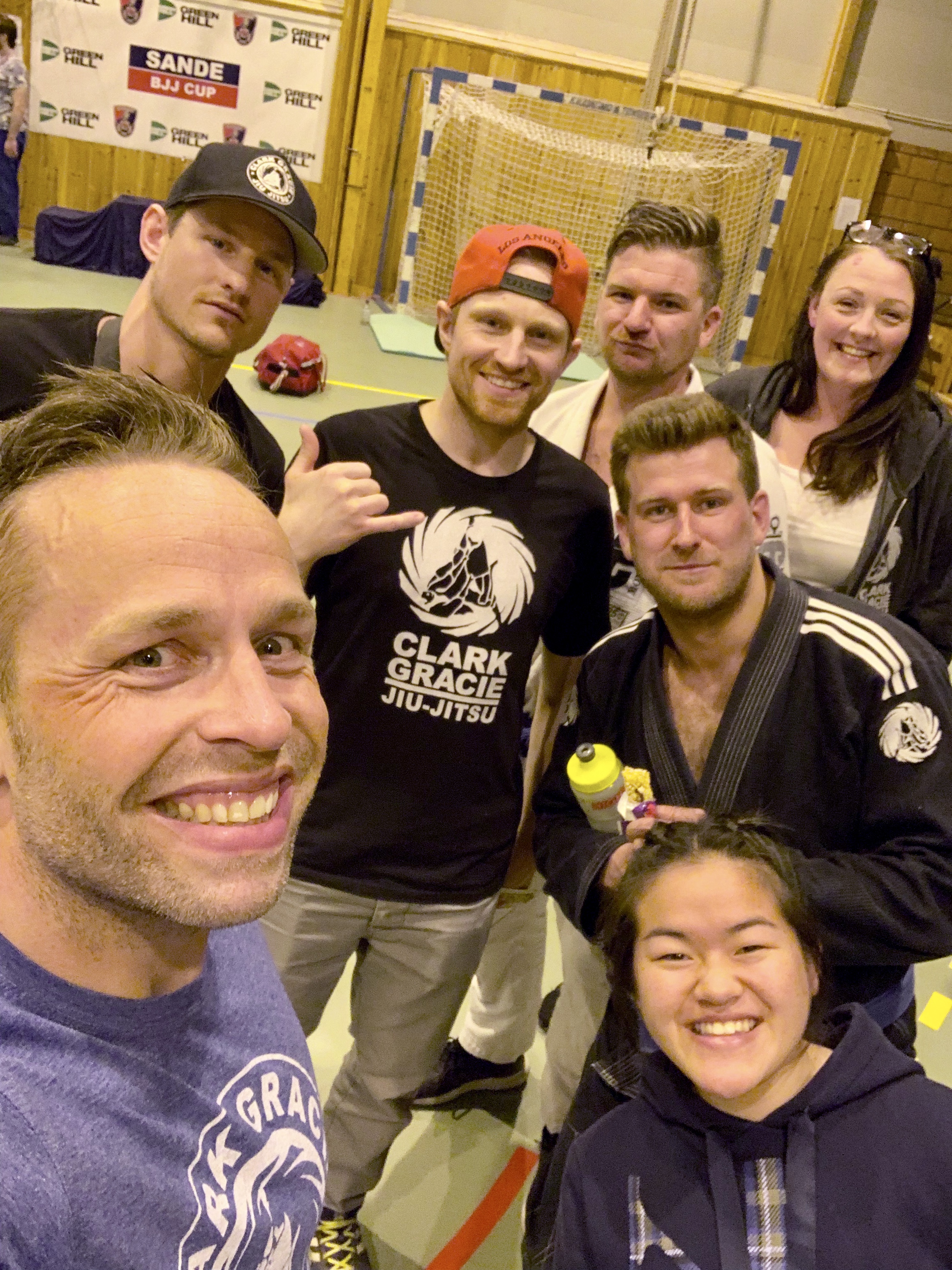 Team Clark Gracie Jiu-Jitsu Norway på Sande BJJ Cup 2019