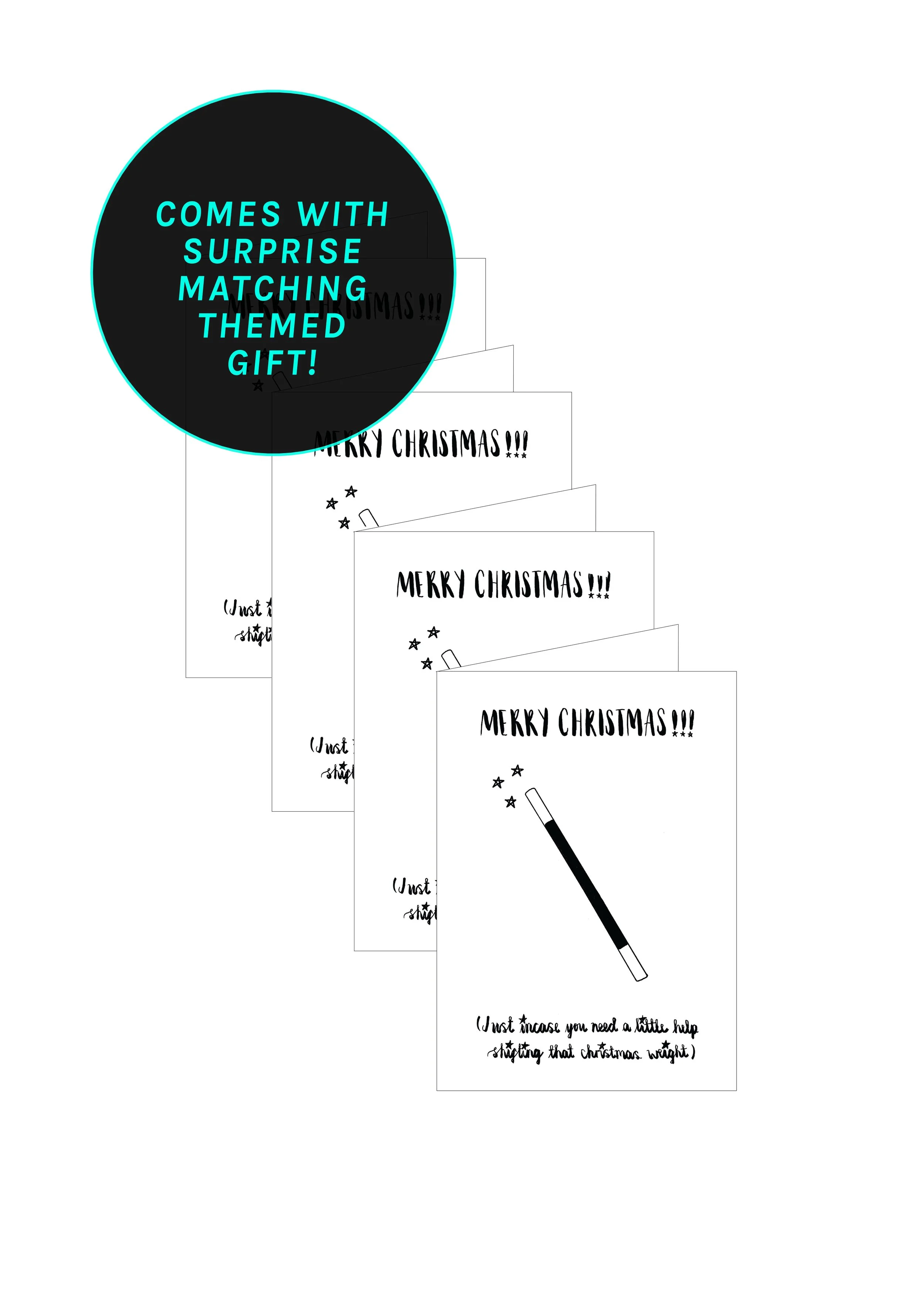 Magic Wand Christmas Card x4 W:NOTE.jpg