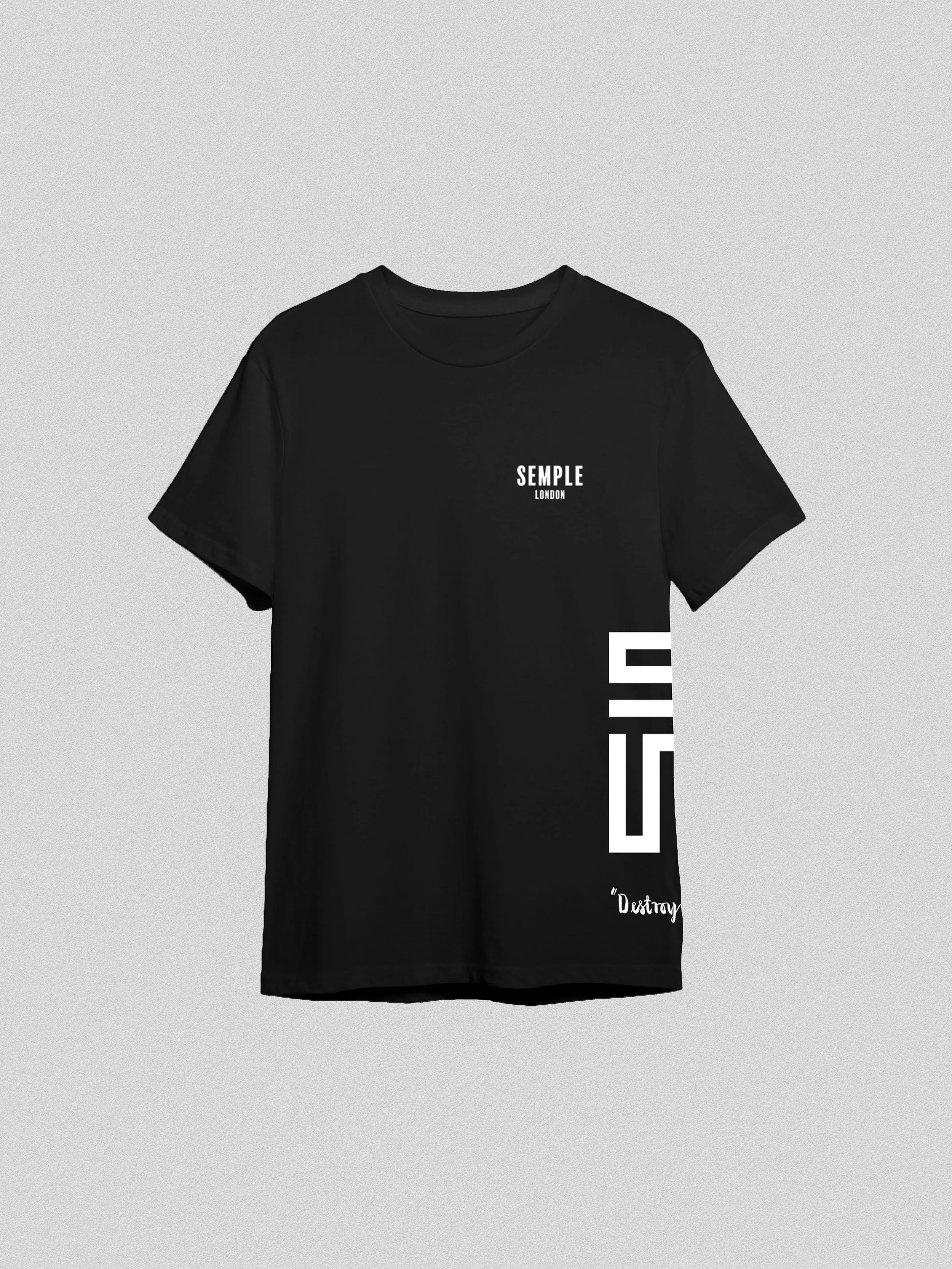 Black Semple Remain True Tee1.front jpg.jpg