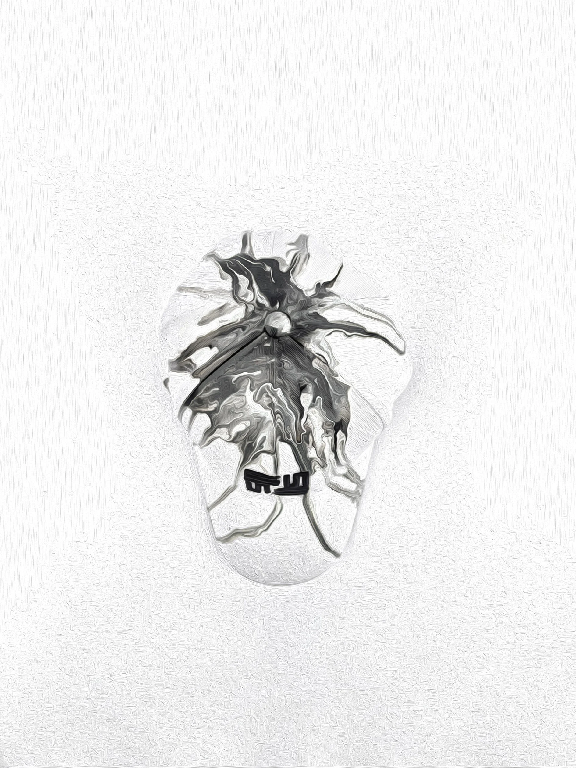 WHite Spillage Hat - Oil Birds Eye View.jpg