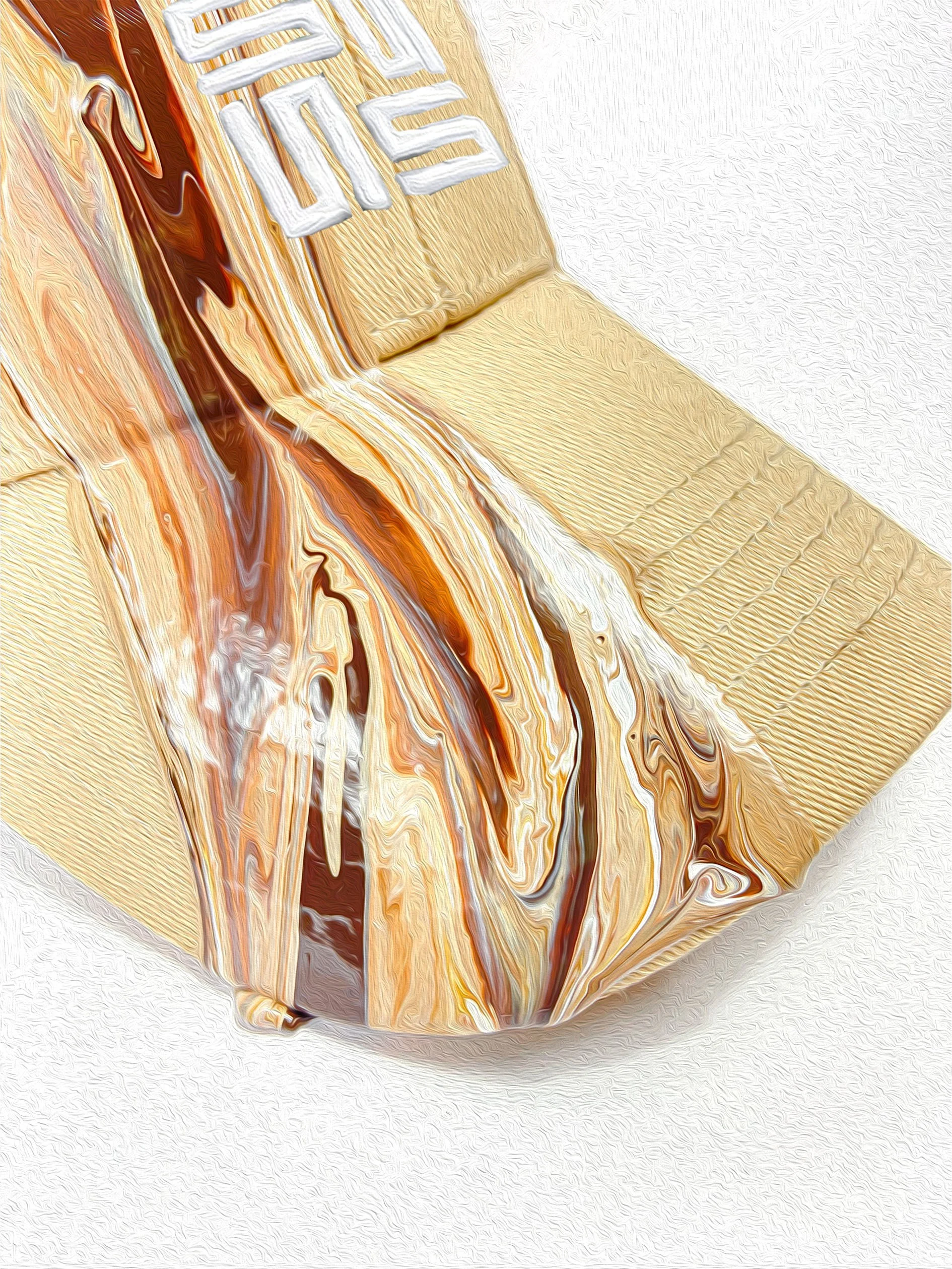 Tiramisu Iscecream Spillage Hat - Oil close sideView.jpg