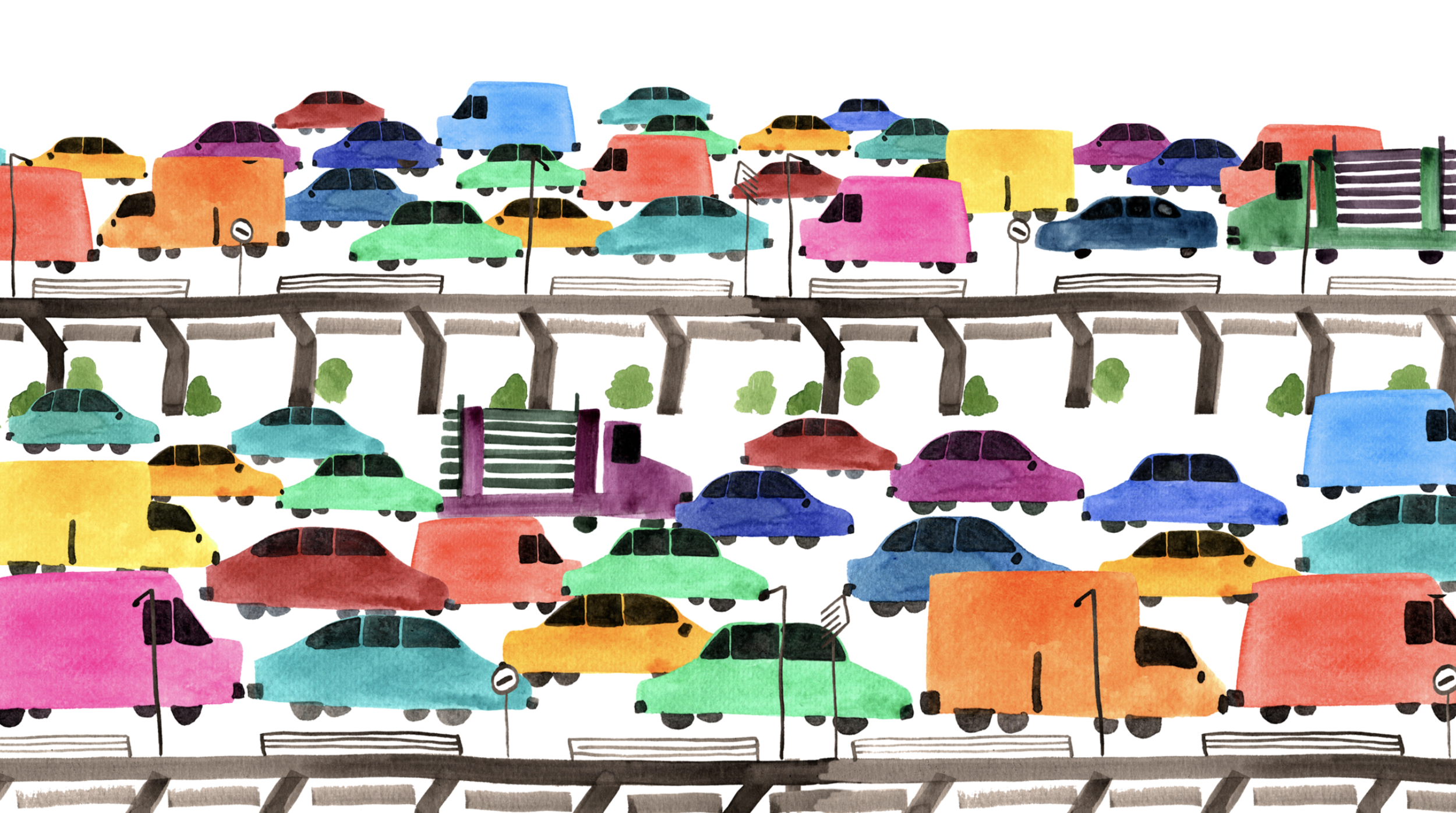 traffic jam
