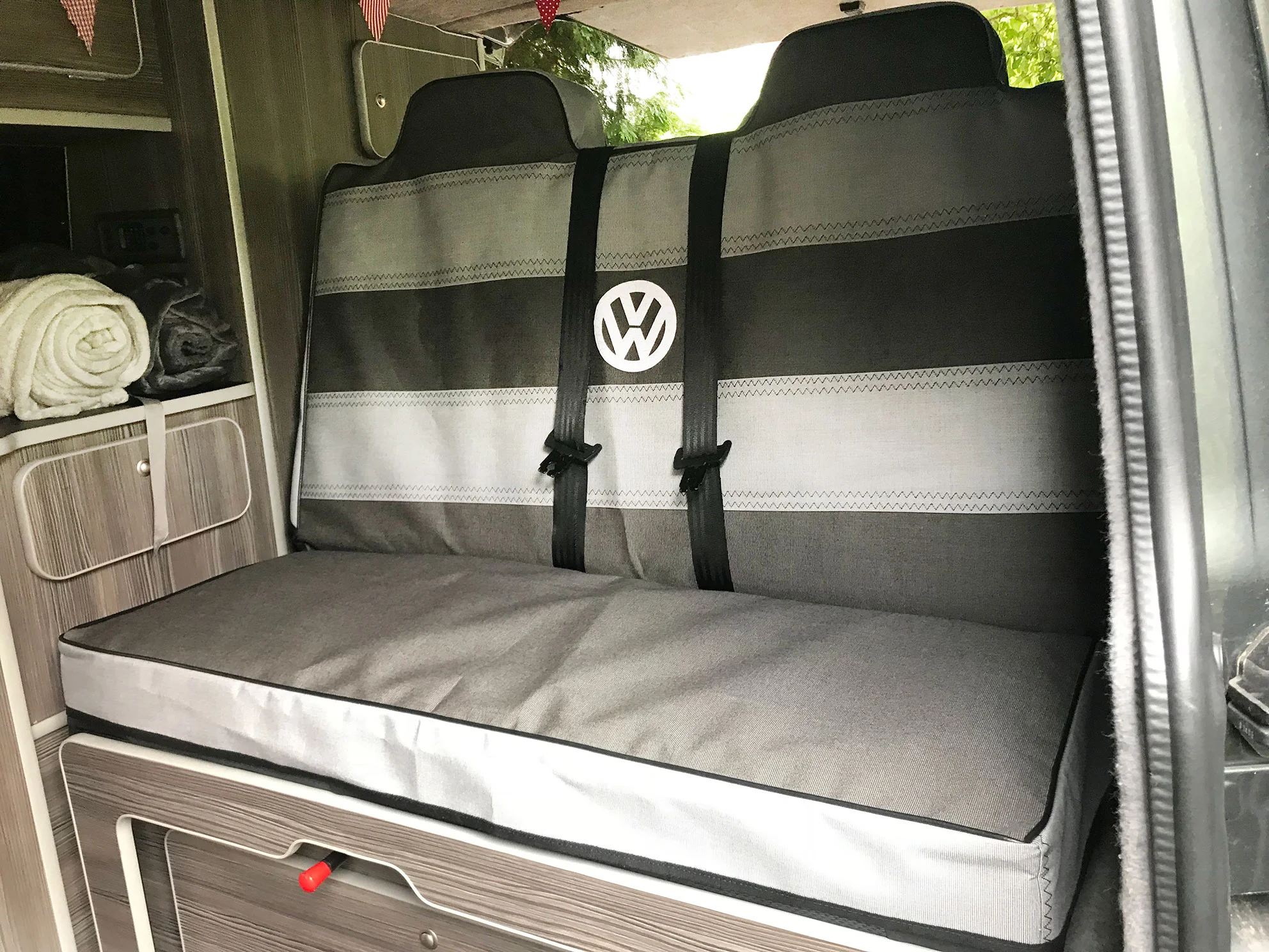 Rock N Roll bed covers for a VW conversion