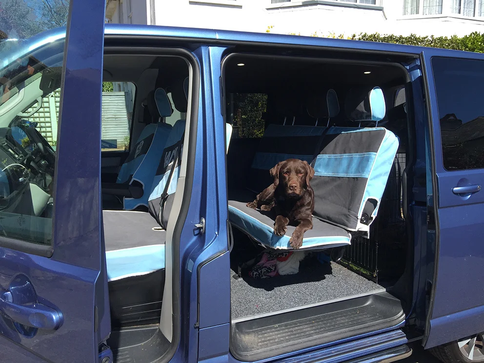 VW T6 Kombi Transporter seat covers by Jackyards