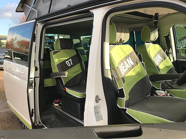 Letters &amp; Digits for front seat covers - maximum 7