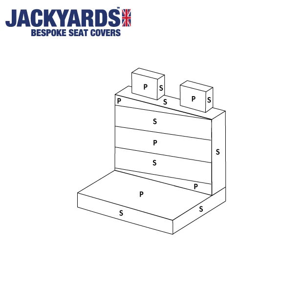 Rear Double Bench Seat Cover