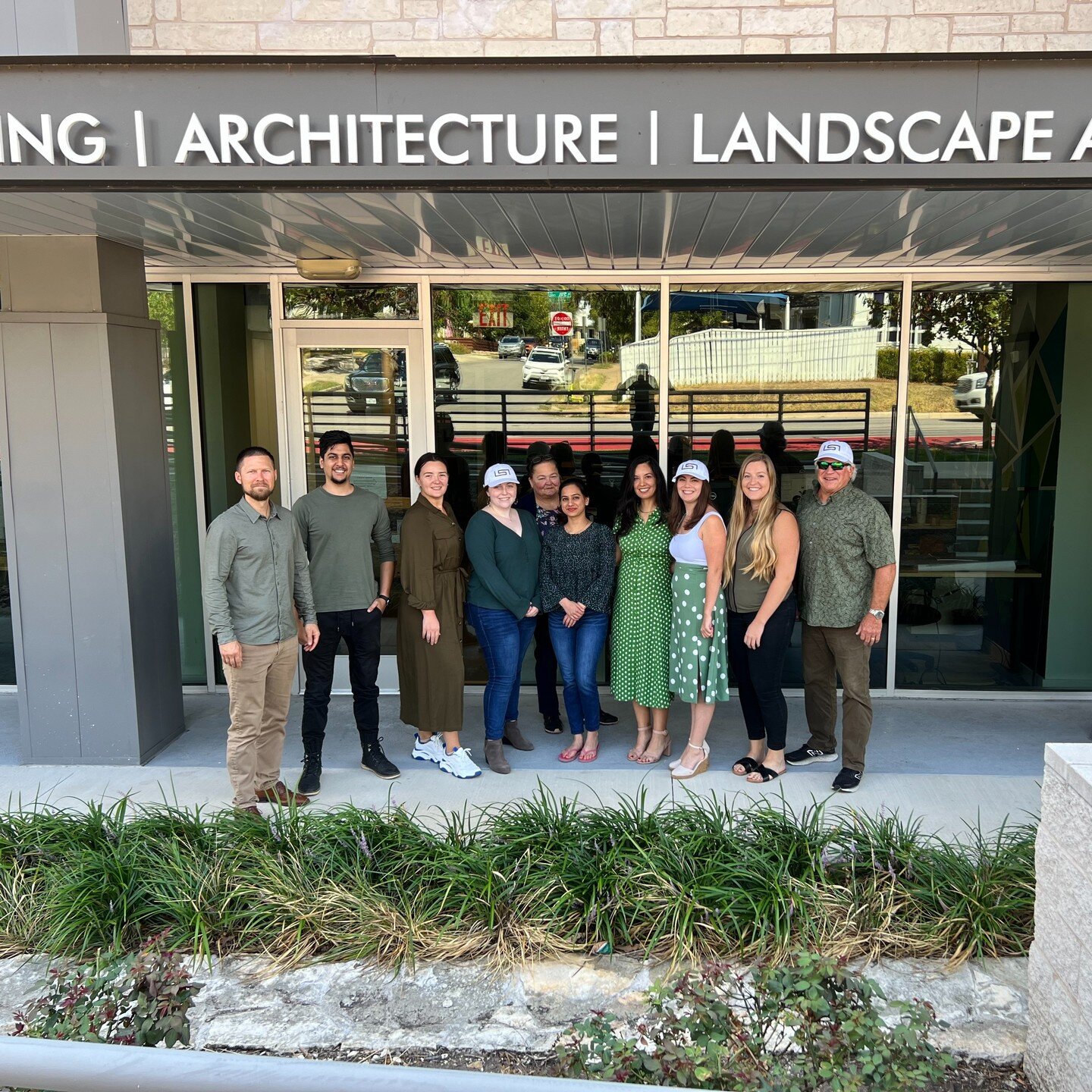 When everyone in the office coincidentally all wear green, you have to take a group photo. 

Notice Michael, who did not wear green, had to take the photo. Sorry, not sorry Michael. Wear green next time.

#Planning #Architecture #LandscapeArchitectur