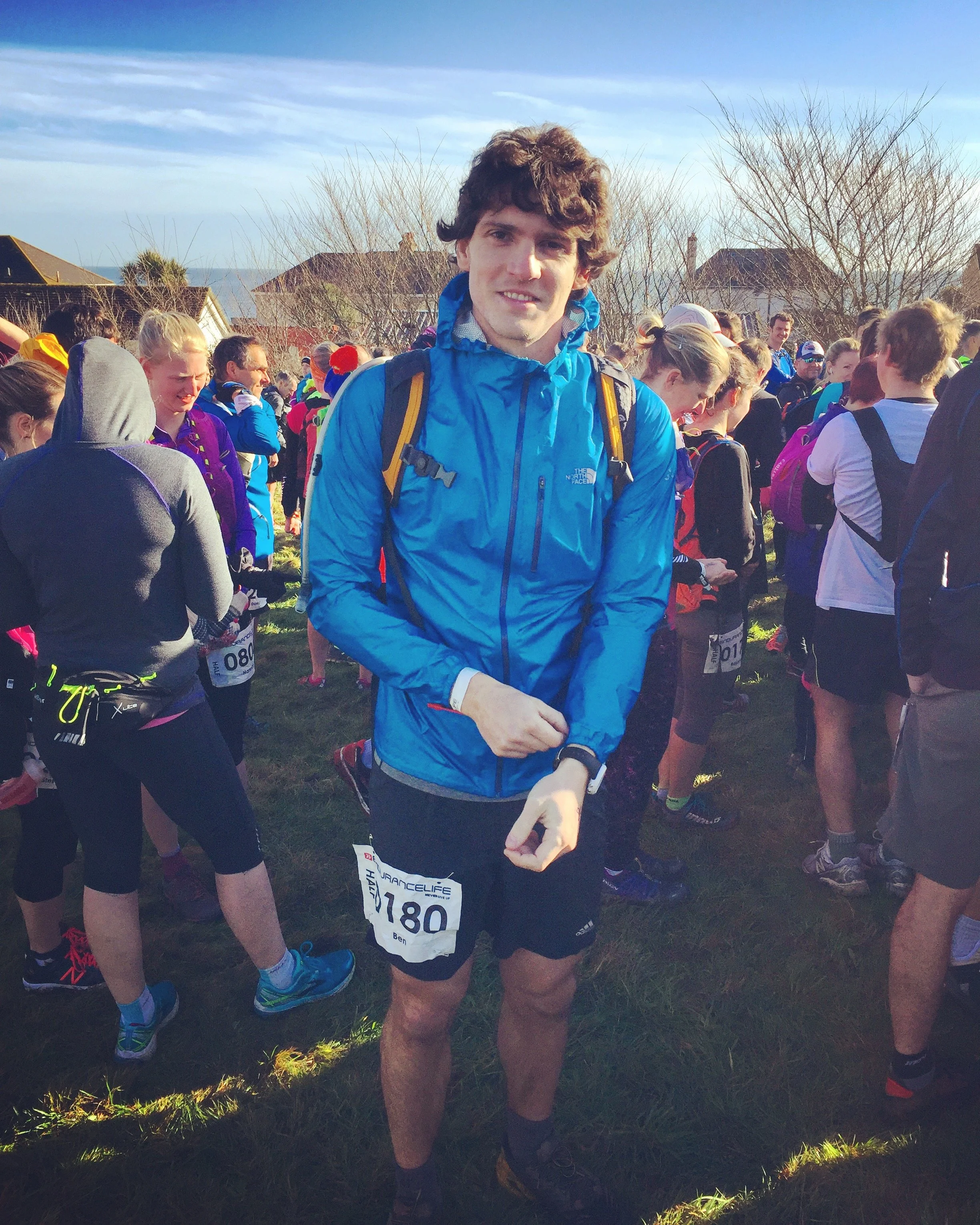 Trail running race, Devon