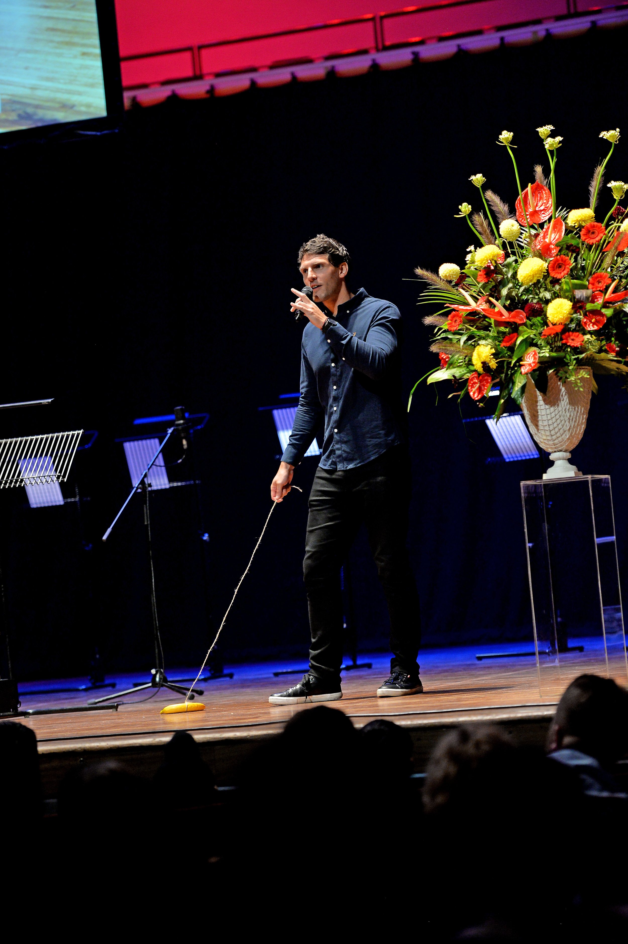 Speaking, Nottingham Concert Hall