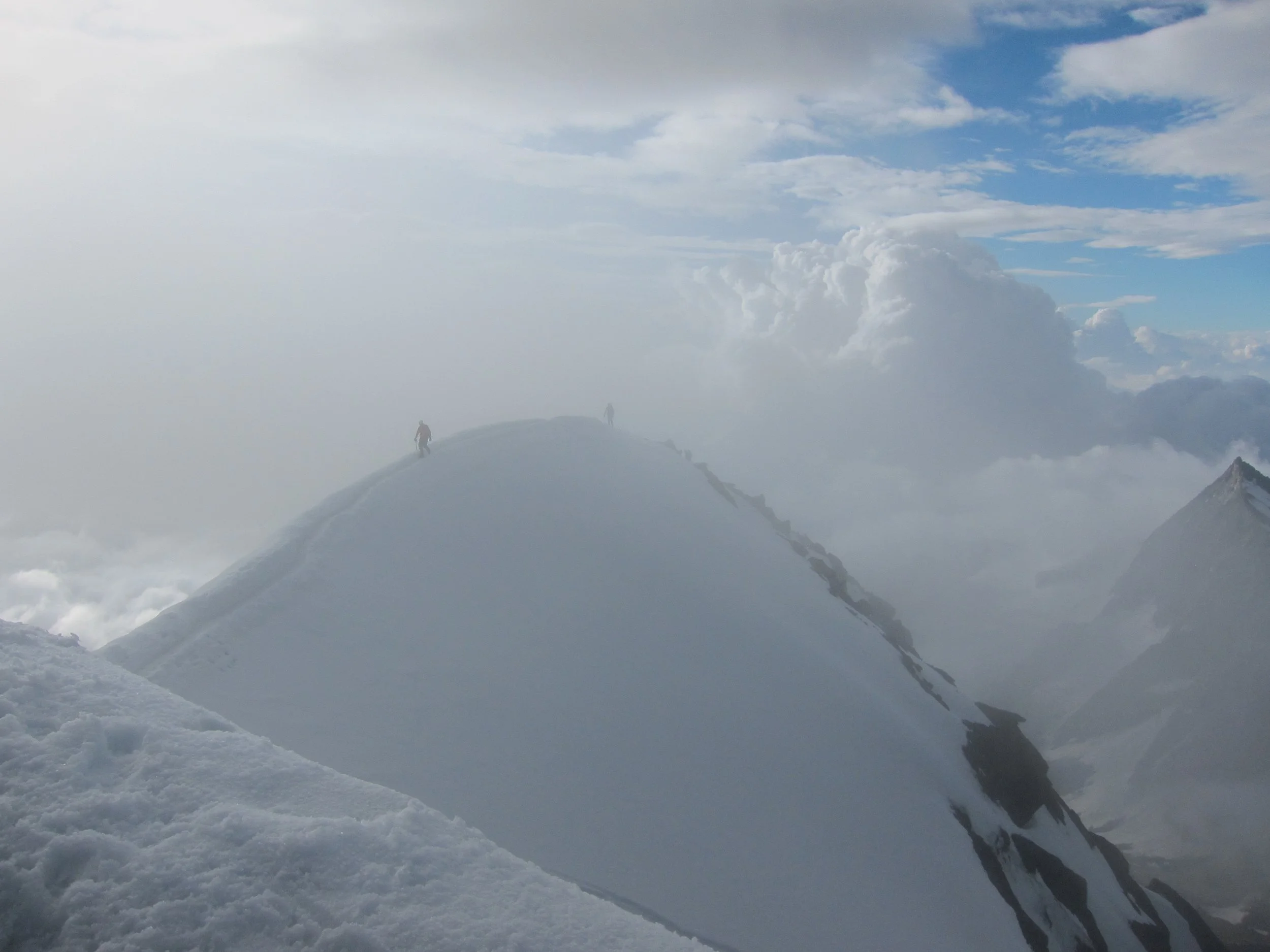 Alpine climbing, Switzerland 