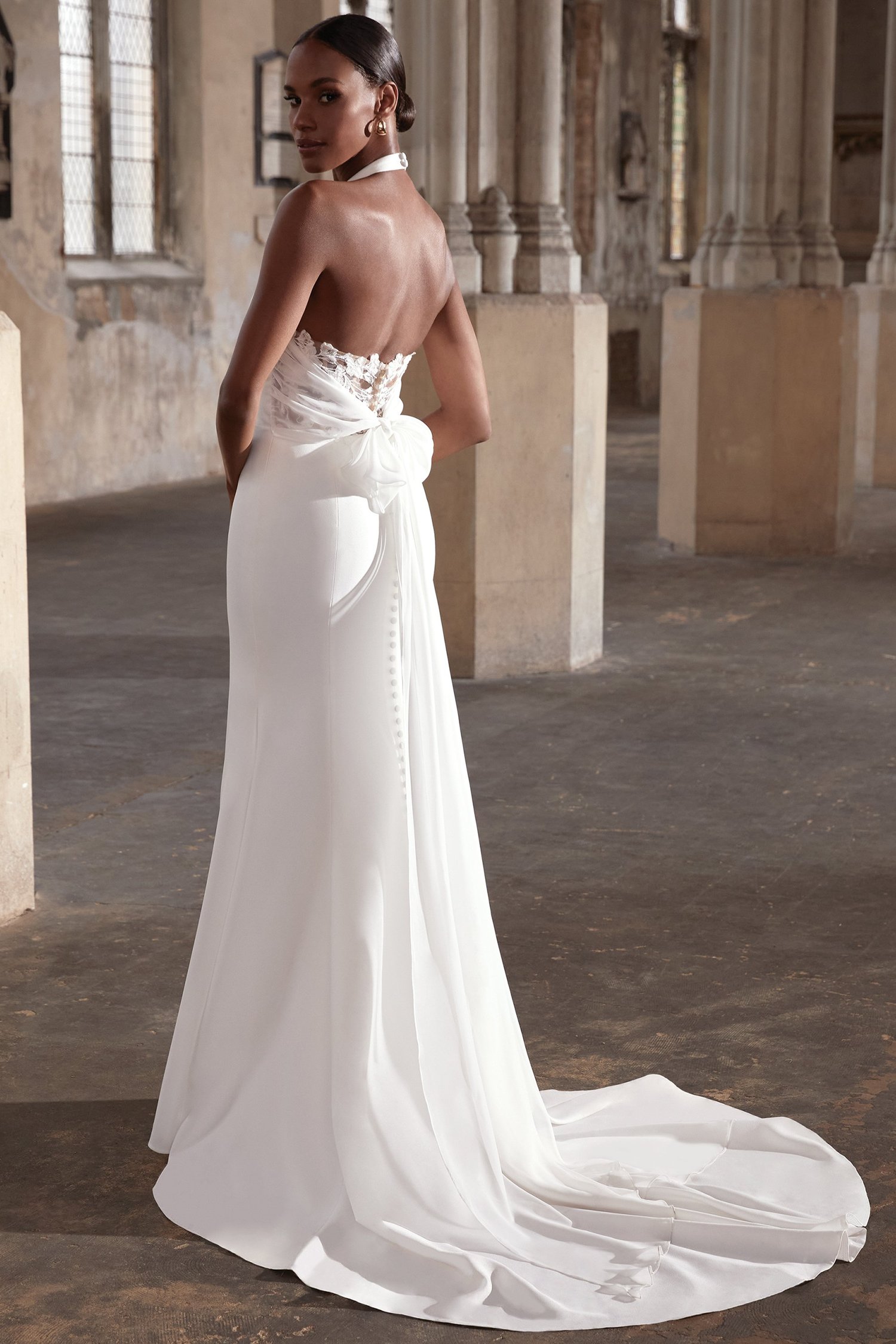 justin alexander backless wedding dress Walcott - Bridal Size 10