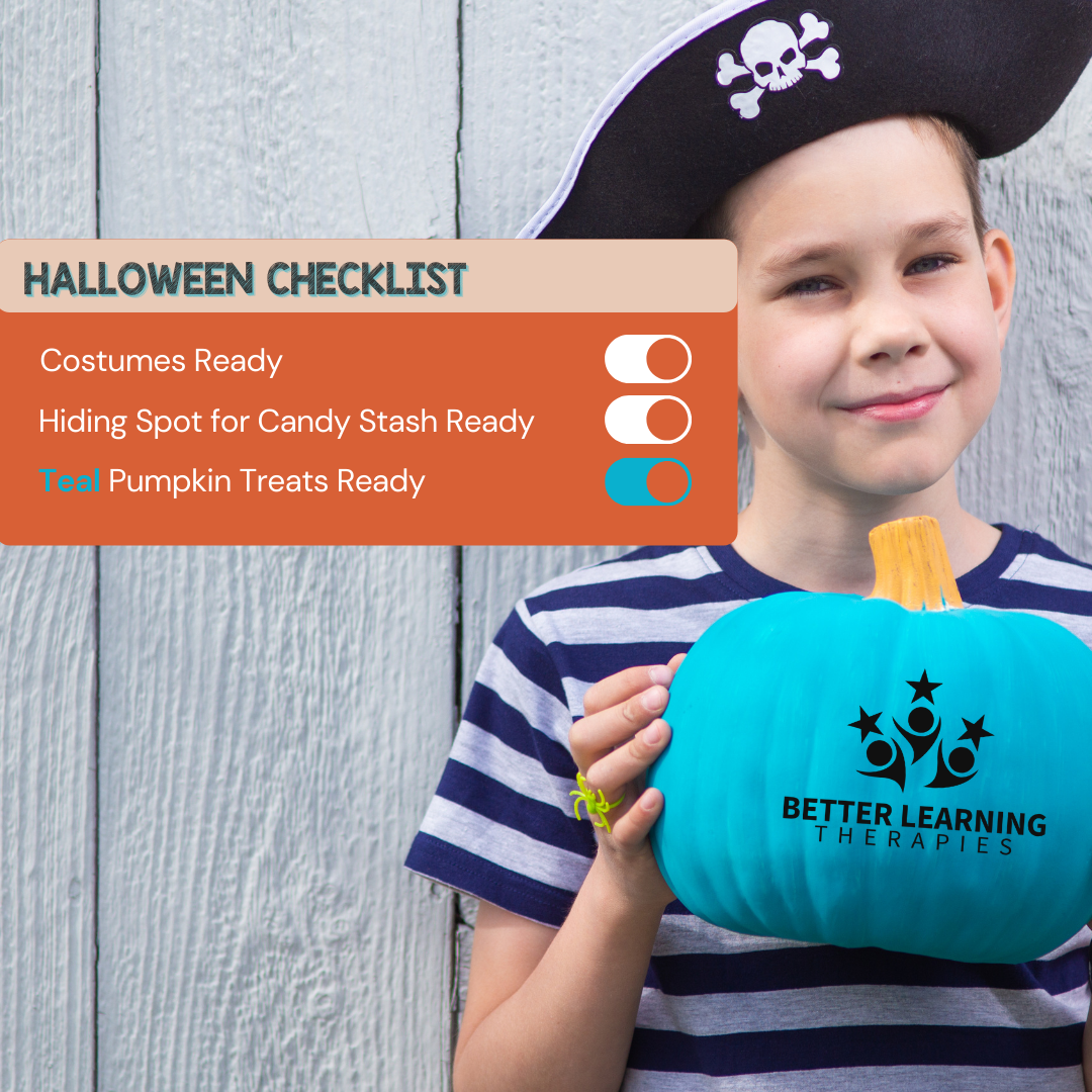 Teal Pumpkins What Do They Mean Better Learning Therapies