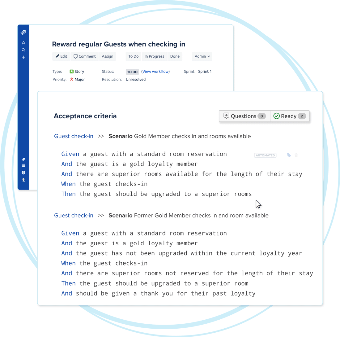 Hindsight Software Behave Pro Shared understanding questions and ready buttons.gif