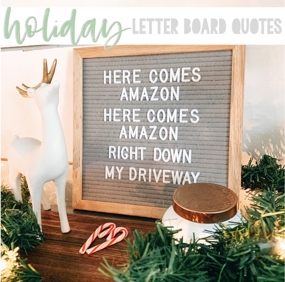 Catchy Letter Board Quotes for the Holidays — Hustle Sanely® by Jess Massey
