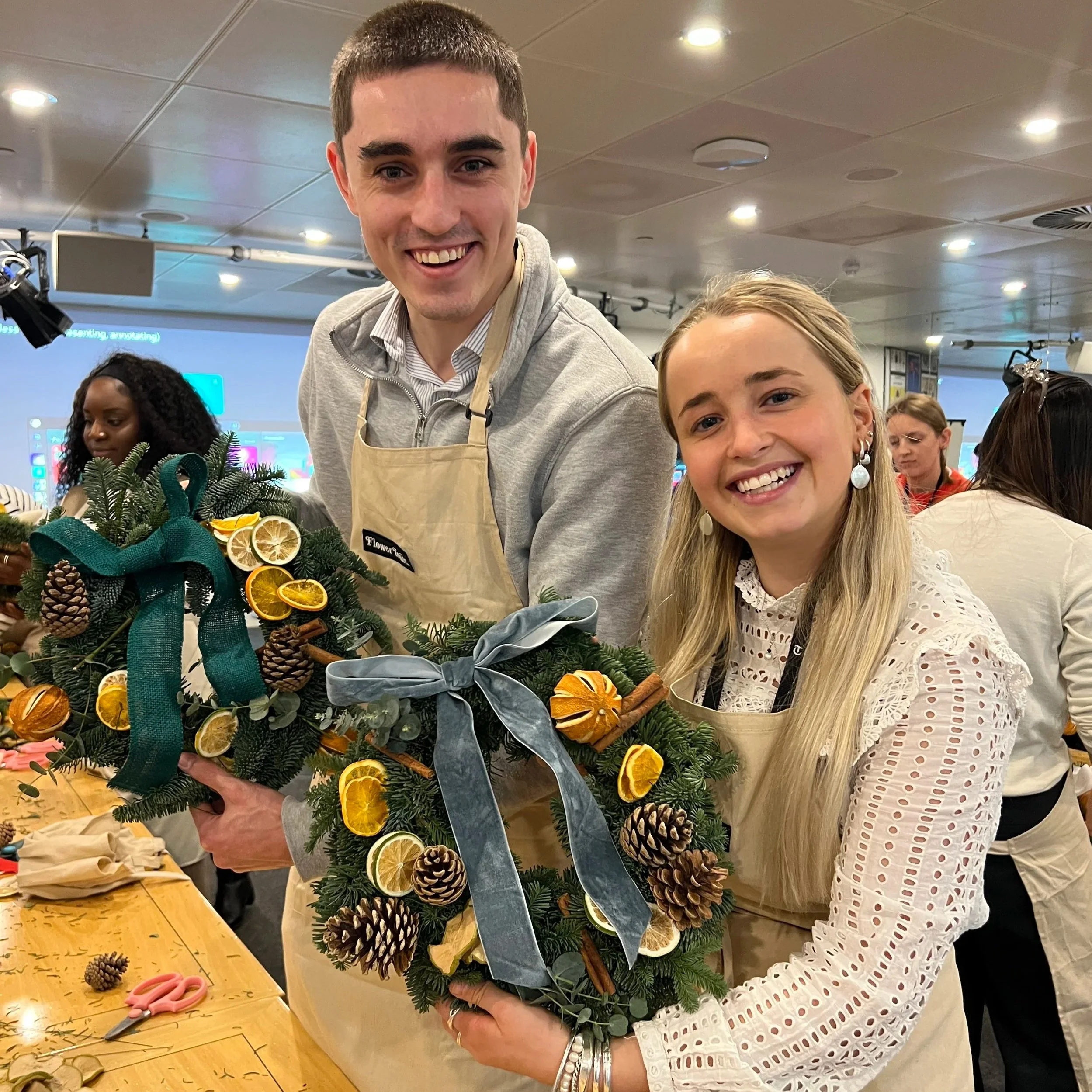 wreath making workshops in London and Surrey