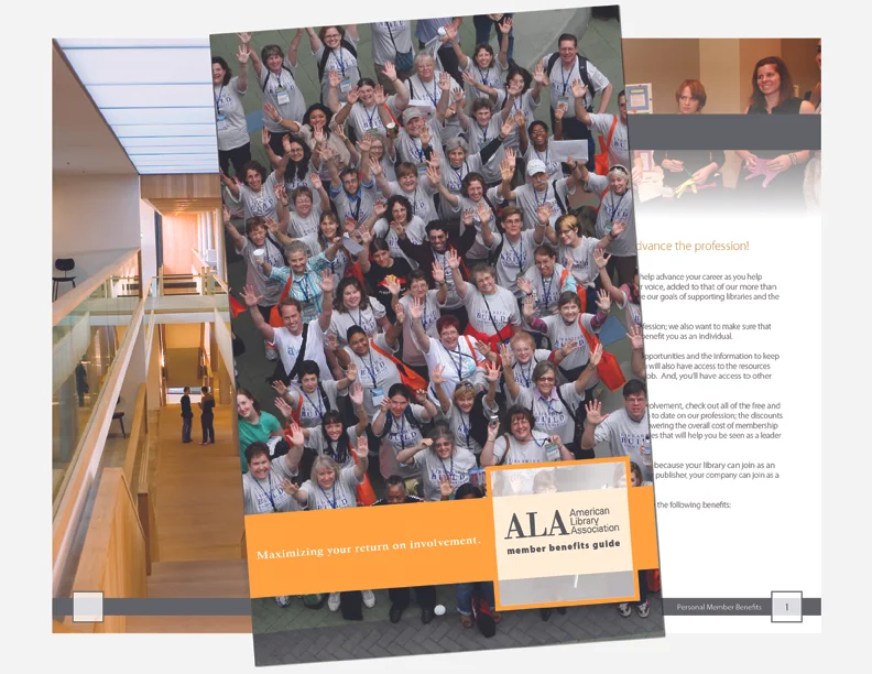 American Library Association (ALA) With declining membership, the ALA worked with AssociaDirect consultants to create a membership engagement strategy. This membership benefits kit was the centerpiece of a successful campaign to convey the value of membership.
