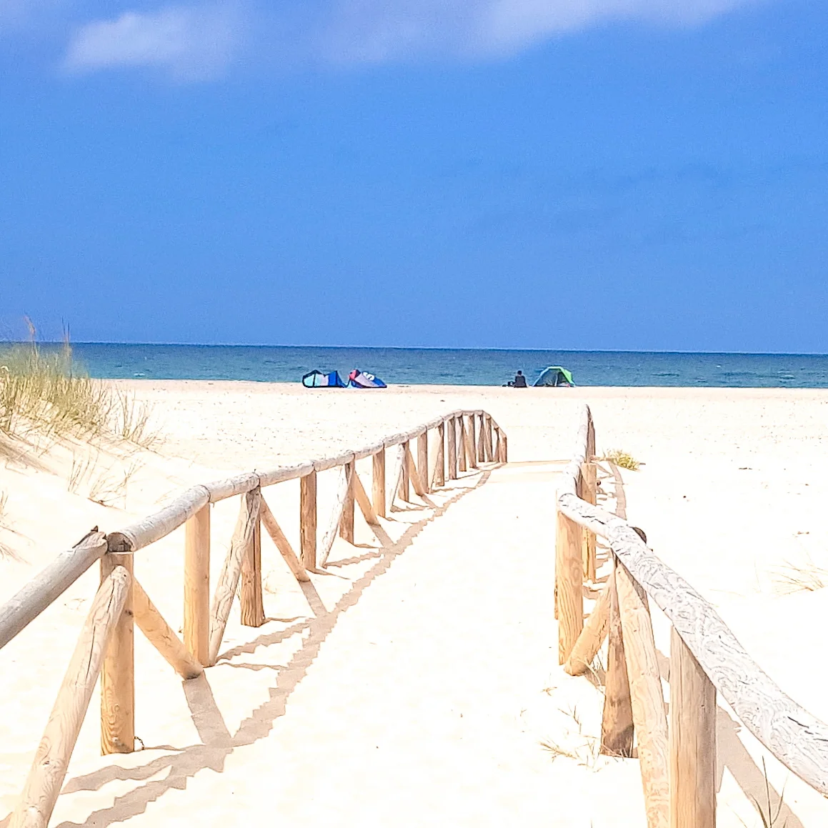 The white beaches of Tarifa