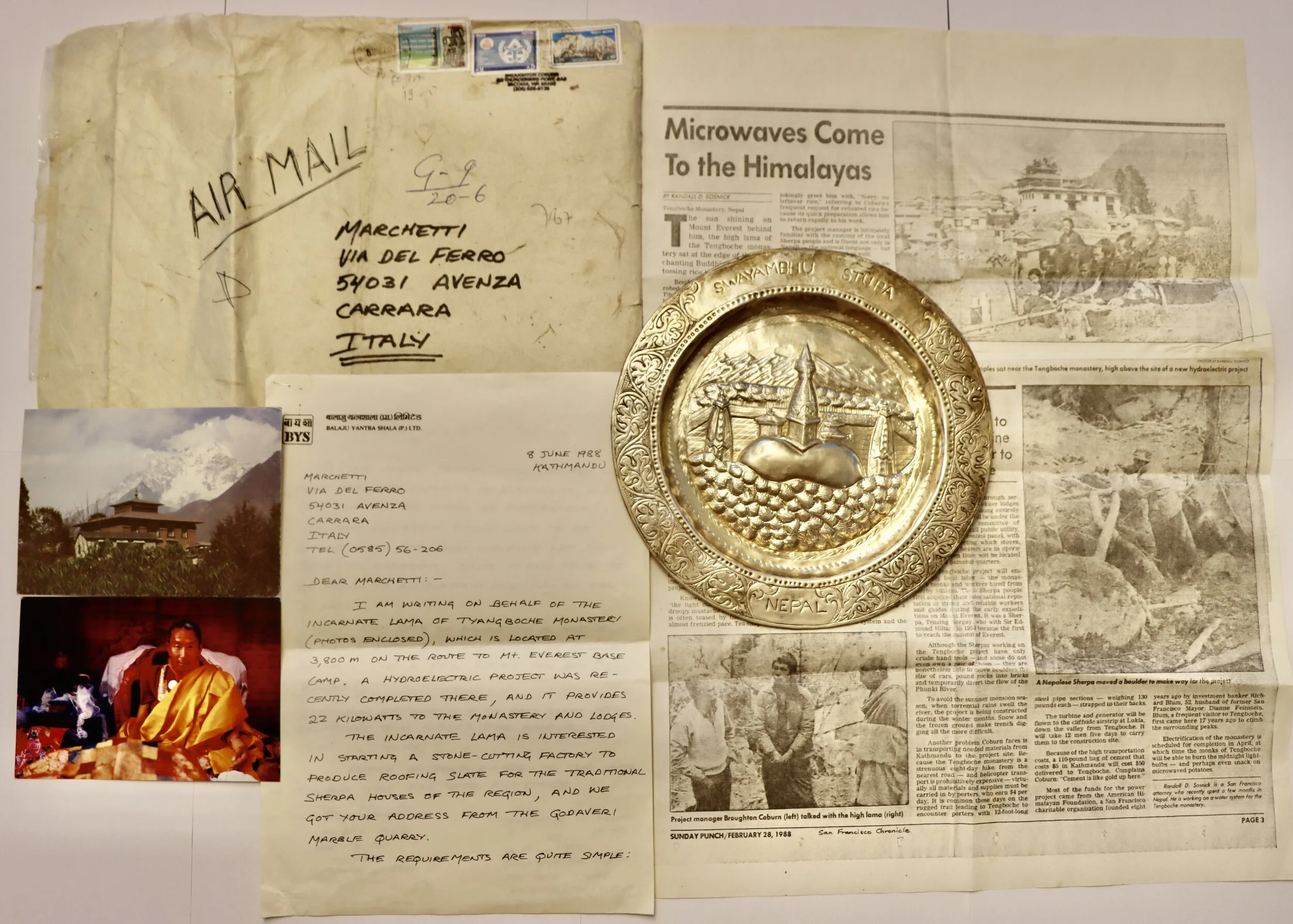 La storia della Marchetti nel mondo.